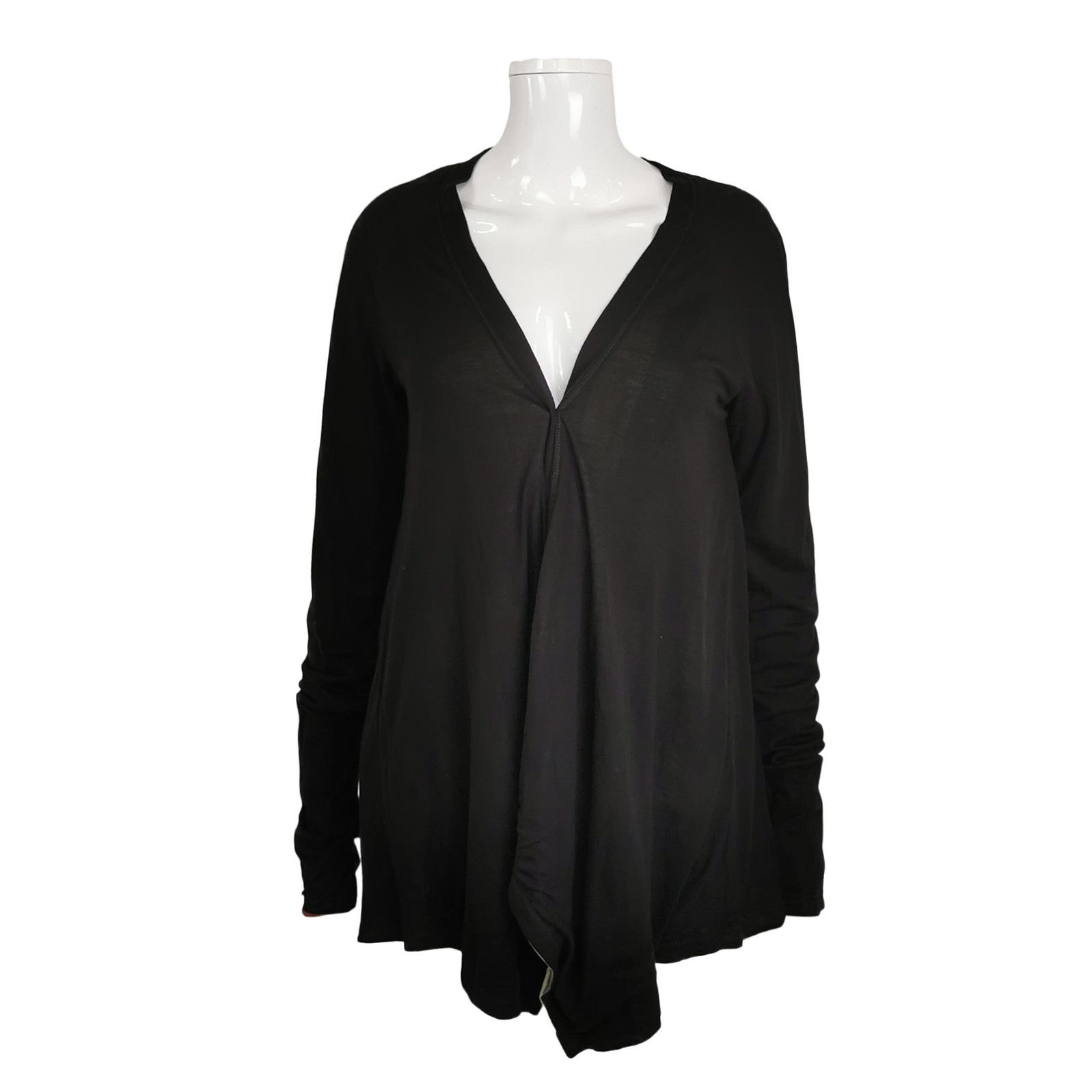 Burberry Burberry Brit Black Long Sleeve Knit Top 0079 Size US M / EU 48-50 / 2 - 1 Thumbnail