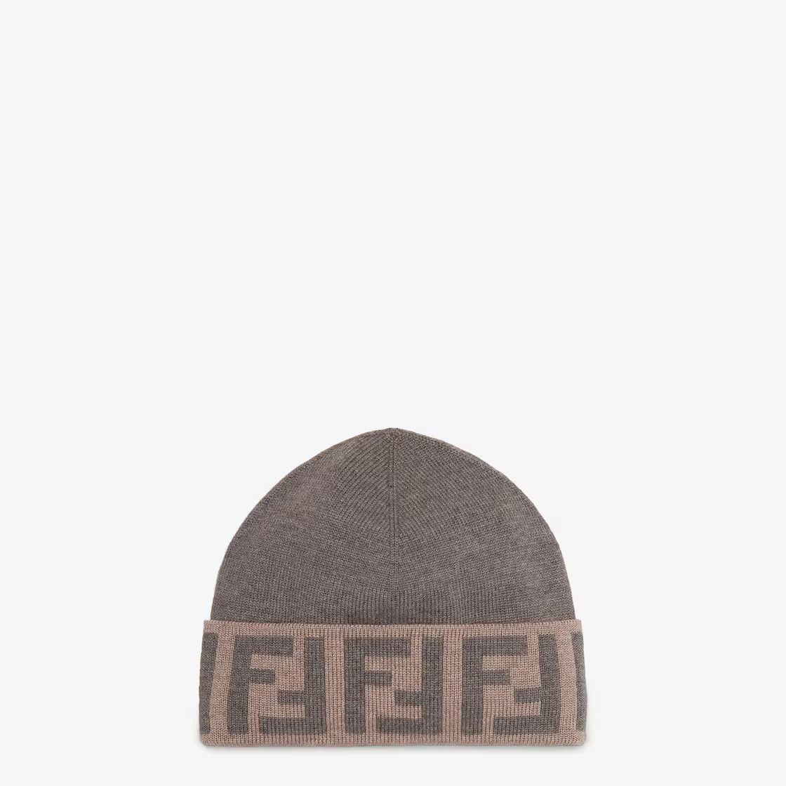 Fendi o1s1wg111125 Size: OS / Beanie Hat / Cap in Dark Grey Size ONE SIZE - 1 Preview