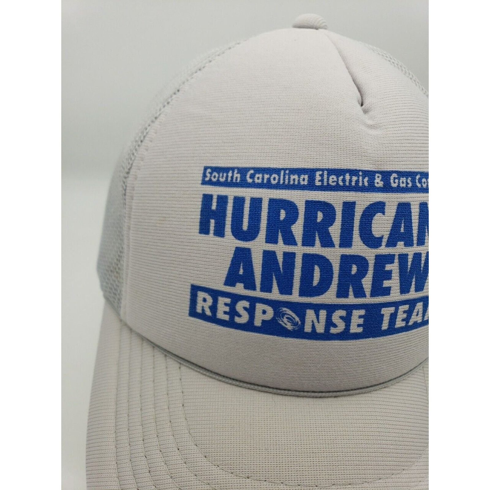 Other 90s 1992 Hurricane Andrew DISASTER RESPONSE TEAM Foam Hat Size ONE SIZE - 2 Thumbnail