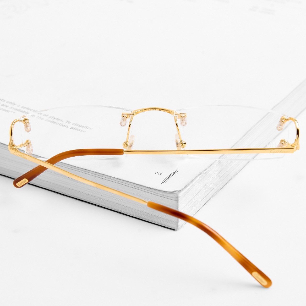 Cartier CARTIER CT0092O 001 GLASSES Size ONE SIZE - 7 Thumbnail