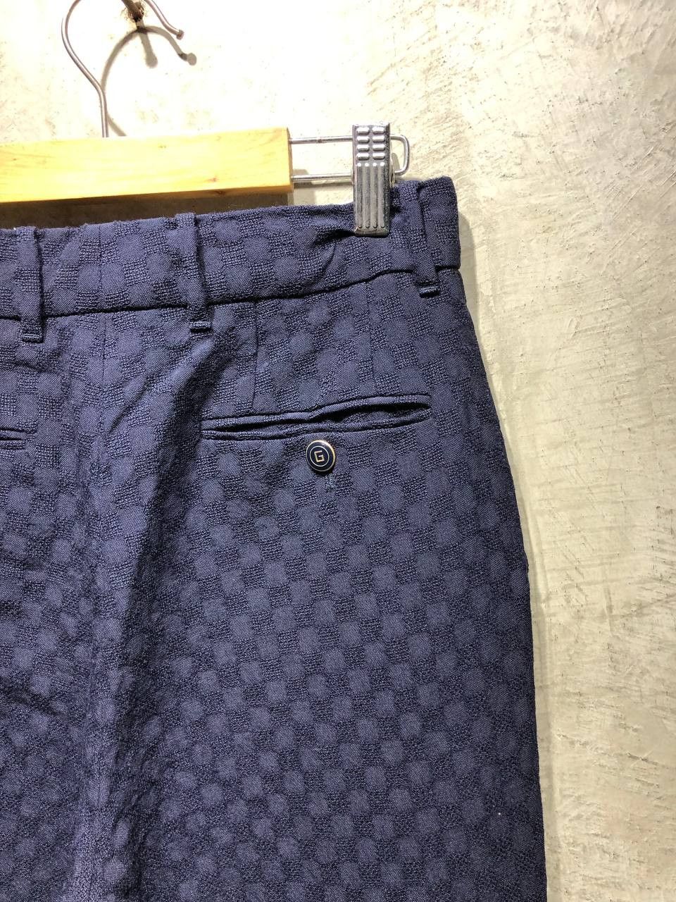 Gucci Gucci GG Jacquard Linen-Blend Trousers Size US 26 / EU 42 - 5 Thumbnail