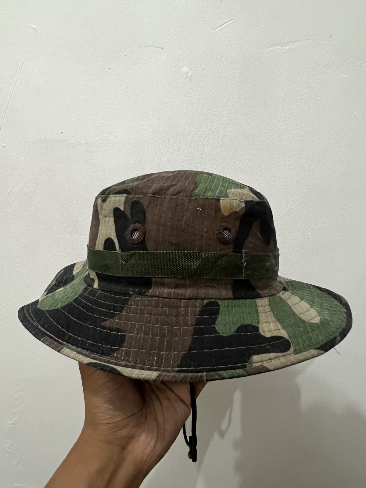 If Six Was Nine Military Tactical Camouflage Woodland Hat Cap Size ONE SIZE - 2 Thumbnail