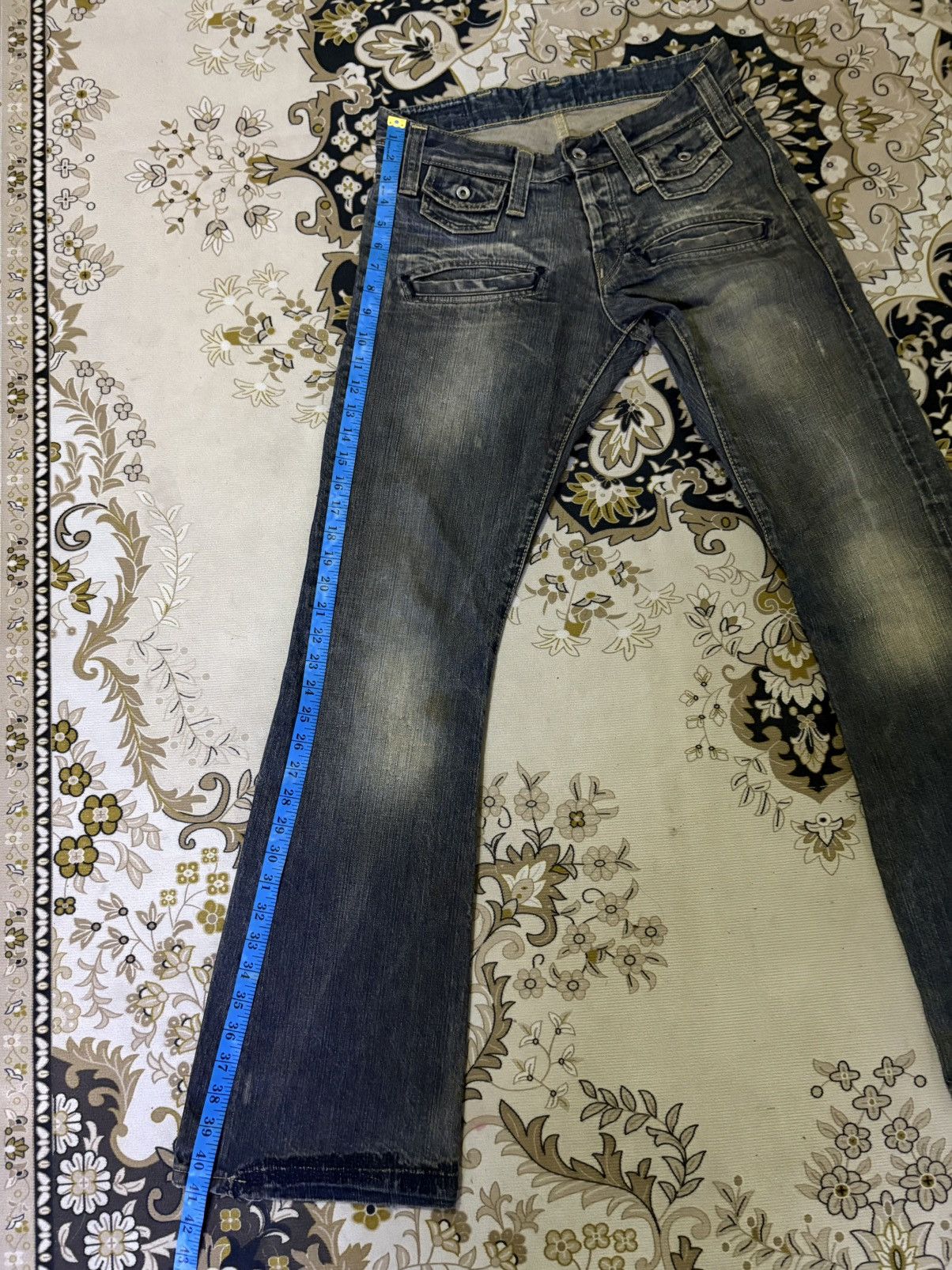 Designer × G-Star 🔥Flare🔥🔥G-STAR RAW Multipocket Distressed Flare Denim Size US 30 / EU 46 - 18 Thumbnail