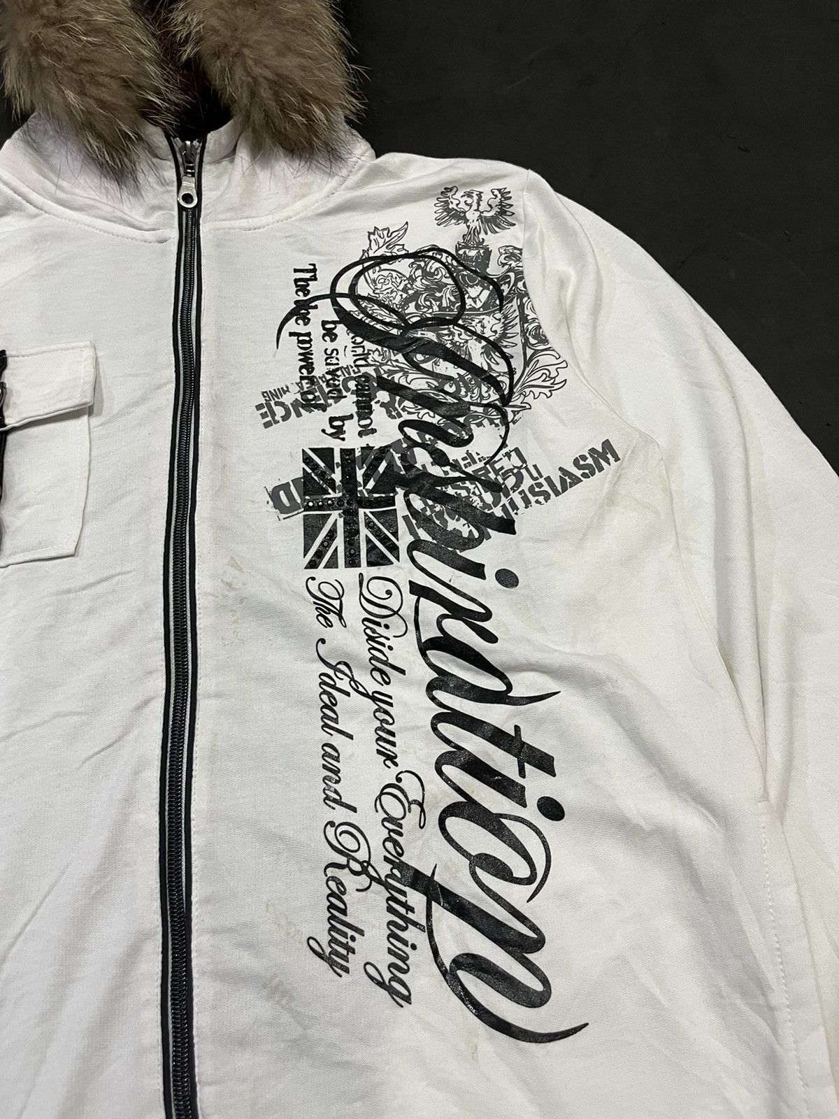 If Six Was Nine × Japanese Brand × Le Grande Bleu (L.G.B.) Beaumere fur hoodie ifsixwasnine lgb styled Size US M / EU 48-50 / 2 - 3 Thumbnail