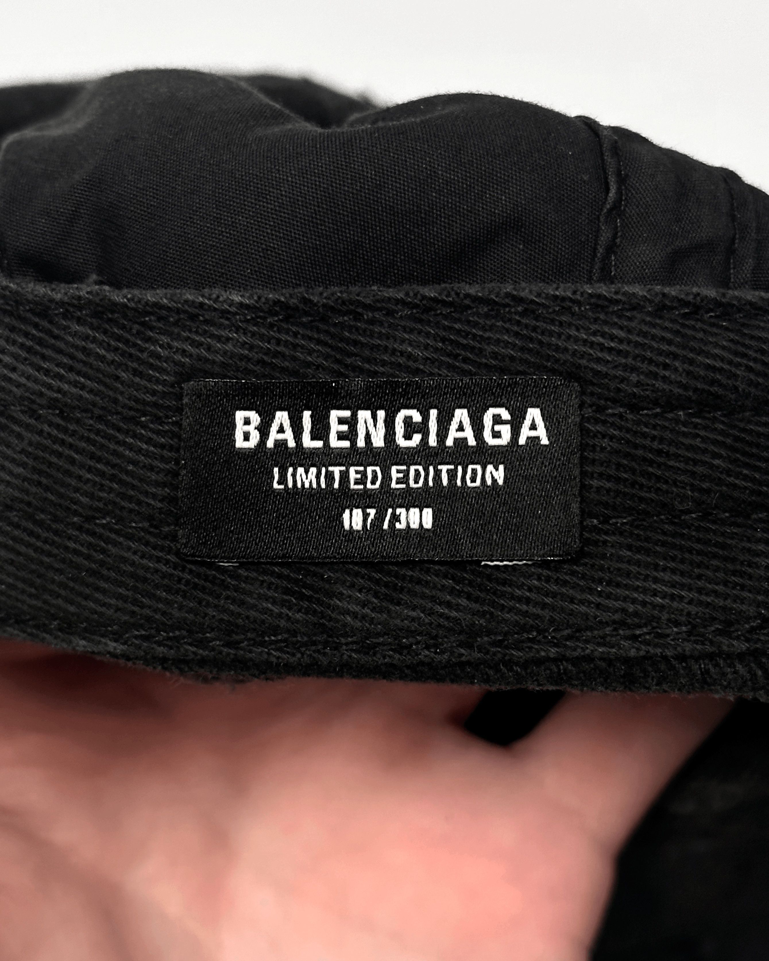 Balenciaga Balenciaga Rammstein Limited Edition Distressed Hat Size ONE SIZE - 10 Thumbnail