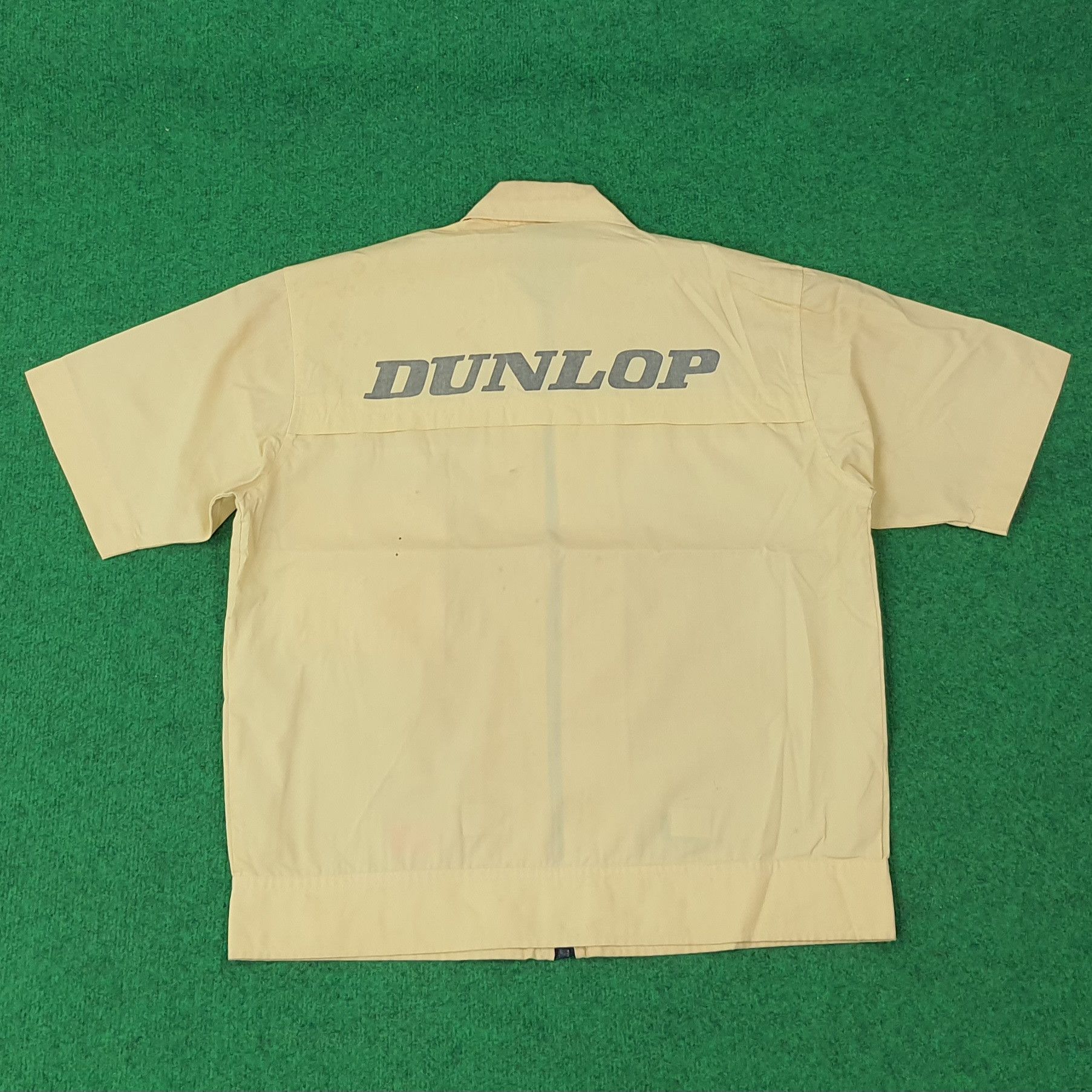 Japanese Brand Vintage Dunlop Sports Zipper Work Shirt C259N16 Size US M / EU 48-50 / 2 - 3 Thumbnail