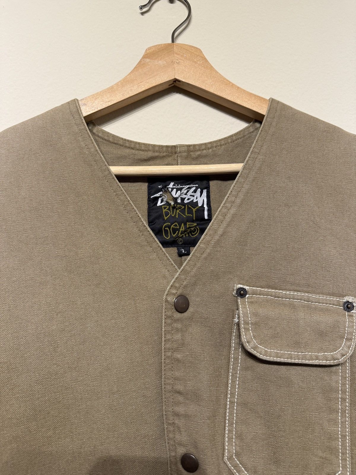 Stussy Vintage 1990s Stussy Burly Gear Vest Size US L / EU 52-54 / 3 - 4 Thumbnail