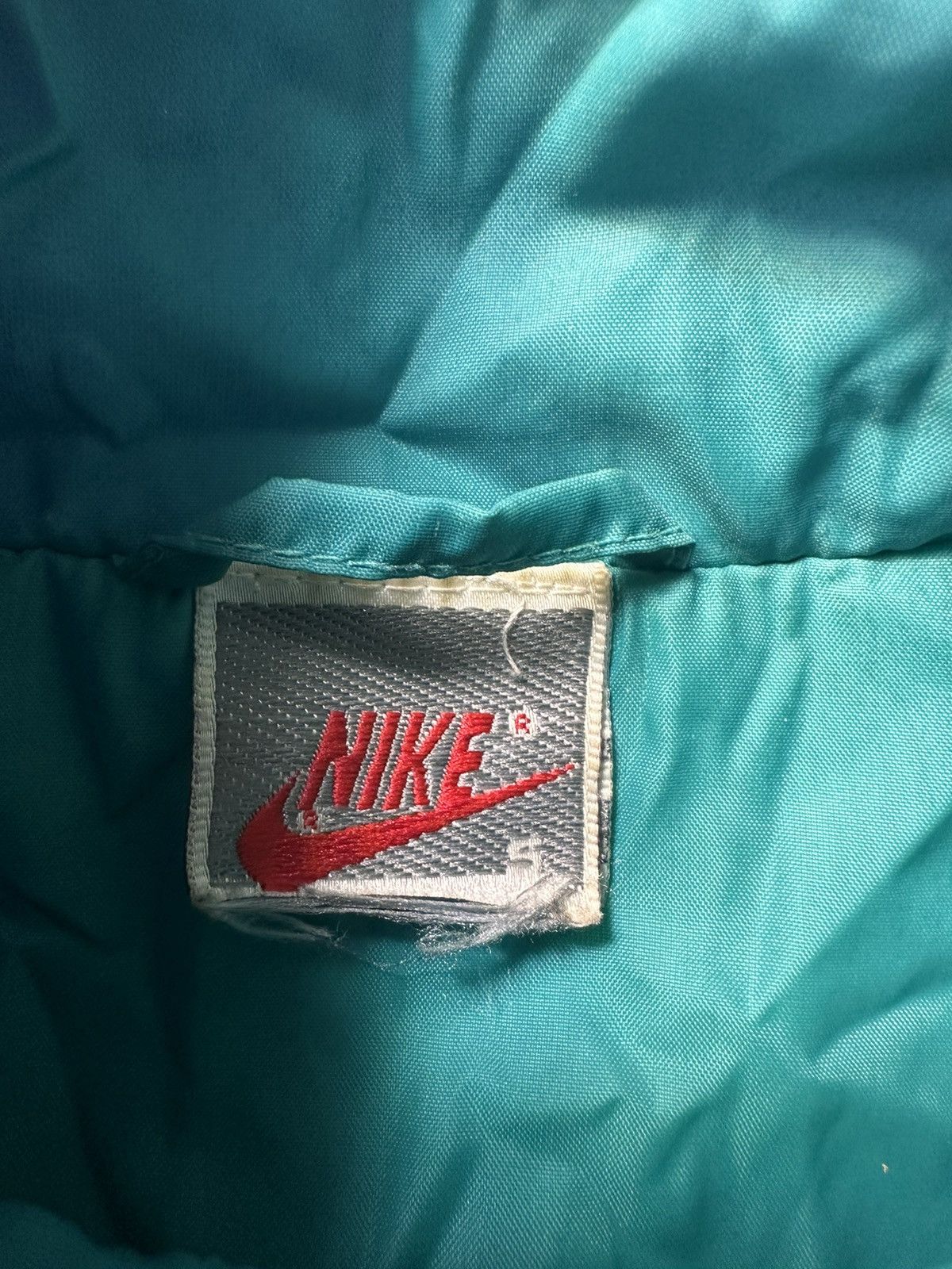 Nike × Nike ACG × Vintage 80s 90s Nike Vintage Nylon Windbreaker Big Logo Size US S / EU 44-46 / 1 - 7 Thumbnail