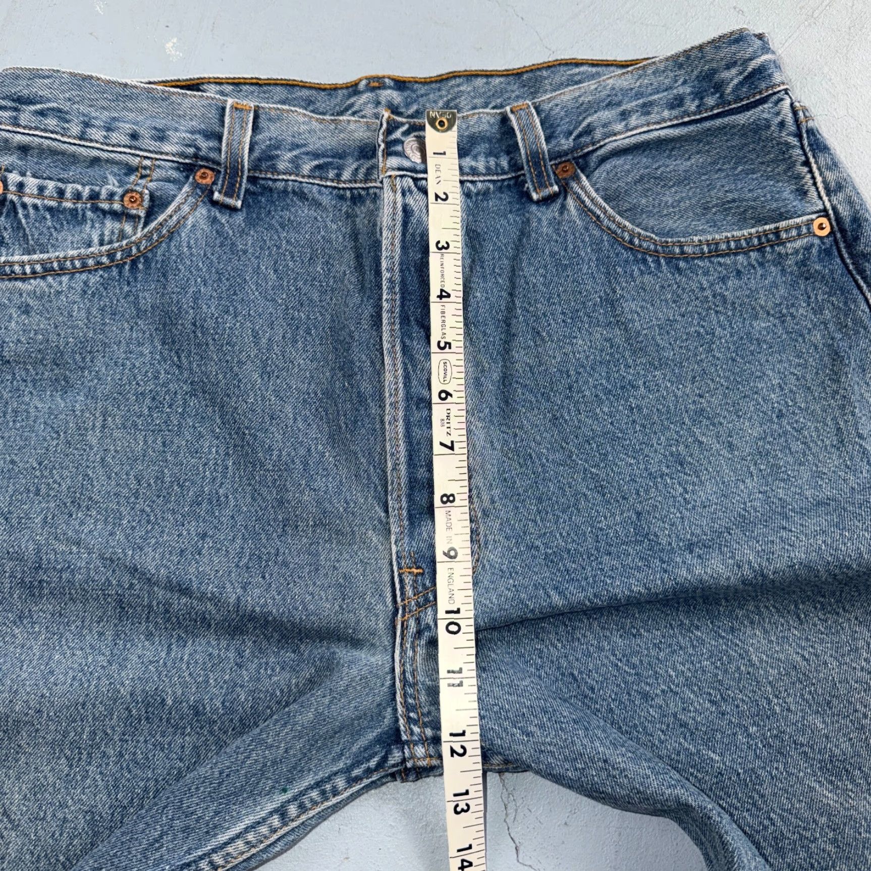 Levi's VINTAGE Levi's 501 Jeans Blue 36x30 Mens Straight 90s USA 5-Pocket Denim Size US 36 / EU 52 - 7 Thumbnail