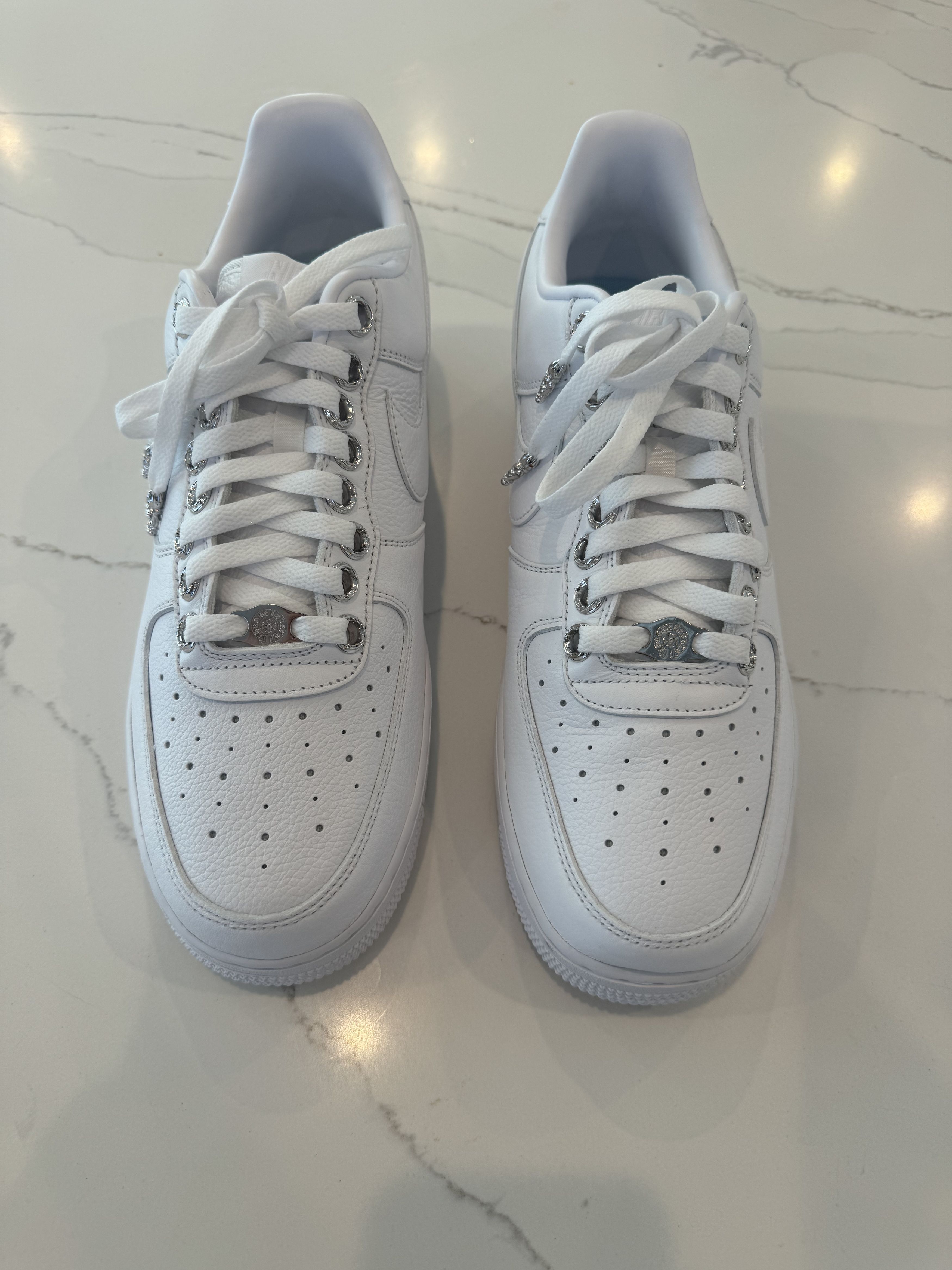 Chrome Hearts Chrome Hearts x Nocta Air Force 1 Size US 11 / EU 44 - 3 Thumbnail