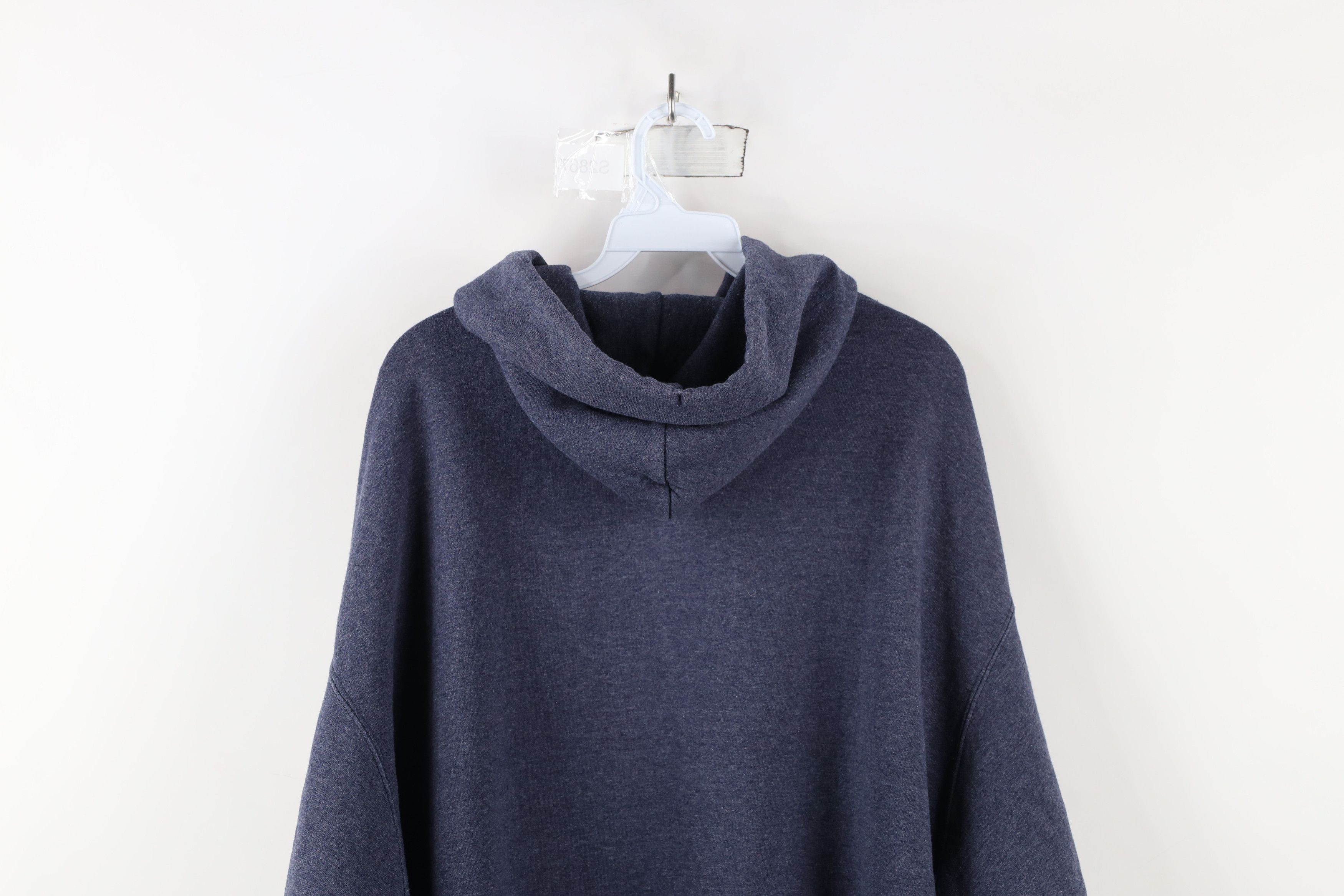 Champion × Vintage Vintage Champion Blank Hoodie Sweatshirt Heather Blue Size US XXL / EU 58 / 5 - 15 Thumbnail
