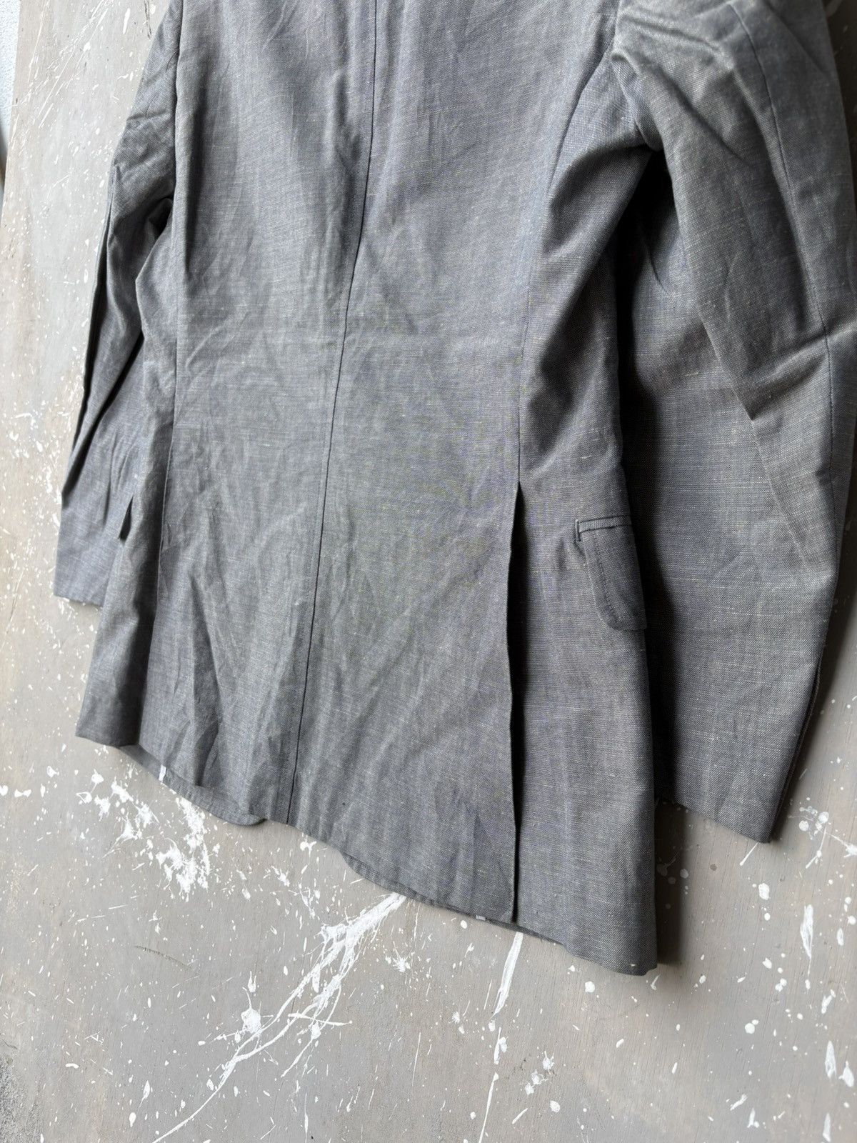 Burberry Vintage Burberrys Grey Blazer Jacket Coat Size US S / EU 44-46 / 1 - 11 Thumbnail
