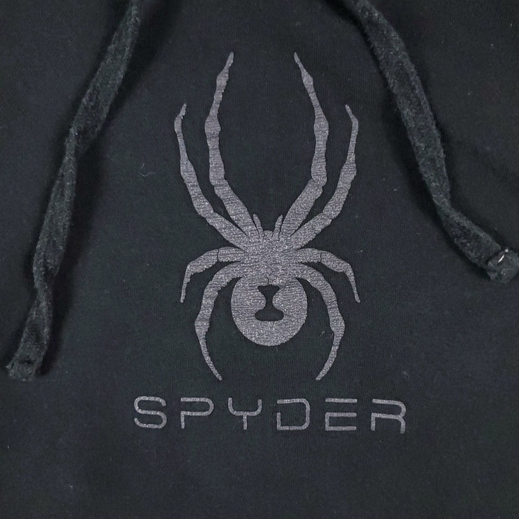 Spyder VINTAGE Spyder Hoodie Pullover Men's Small Black Casual Fleece Logo Zipper Spring Fall Winter Size US S / EU 44-46 / 1 - 3 Thumbnail