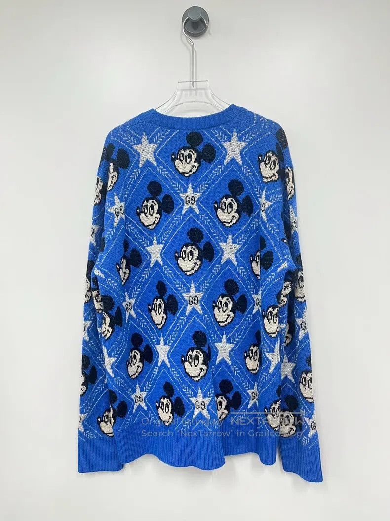 Gucci Gucci Disney Mickey co-branded full-print knitted cardigan Size US S / EU 44-46 / 1 - 2 Thumbnail