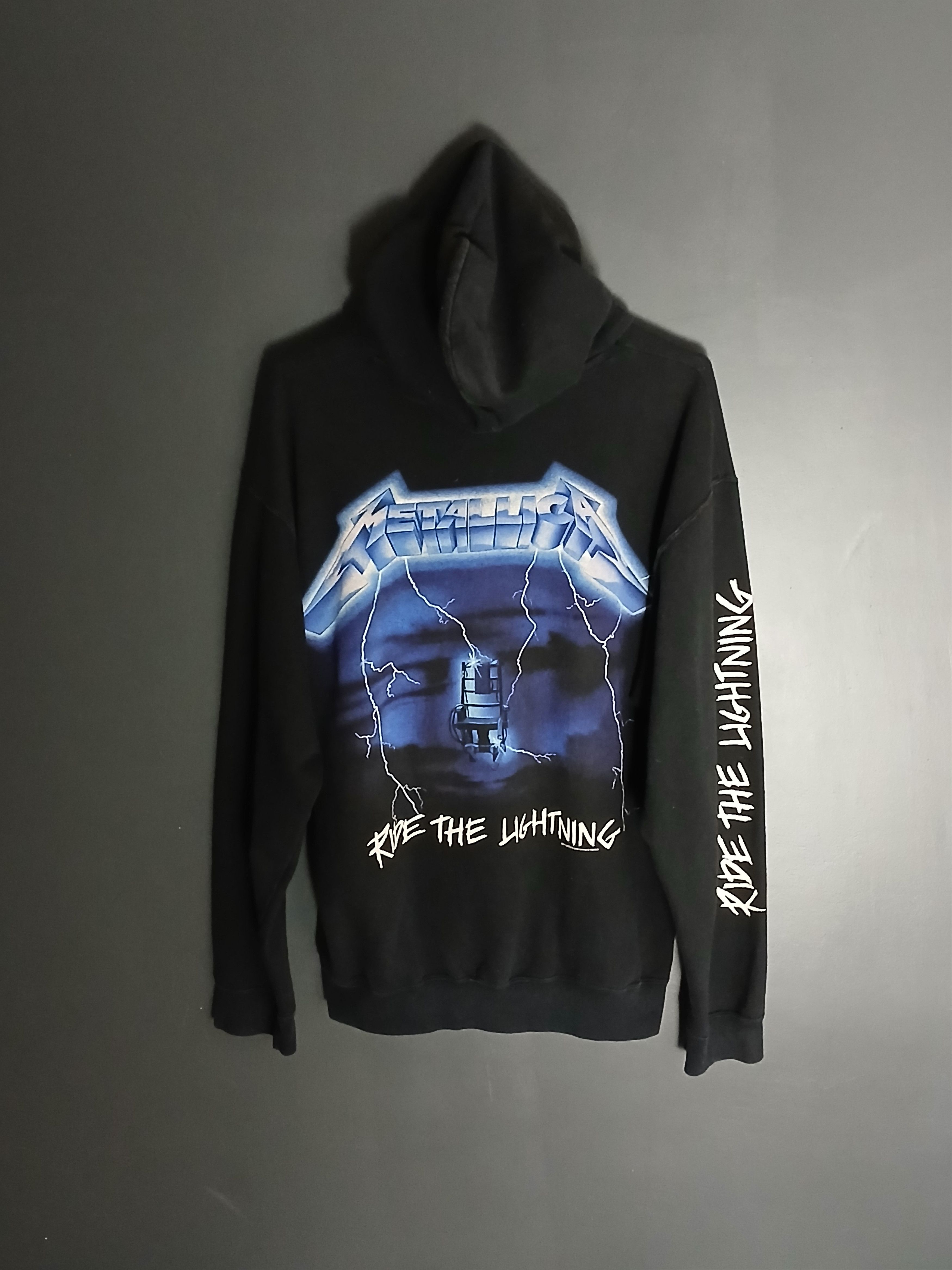 Band Tees Metallica Ride The Lightning Hoodie Size US L / EU 52-54 / 3 - 1 Thumbnail