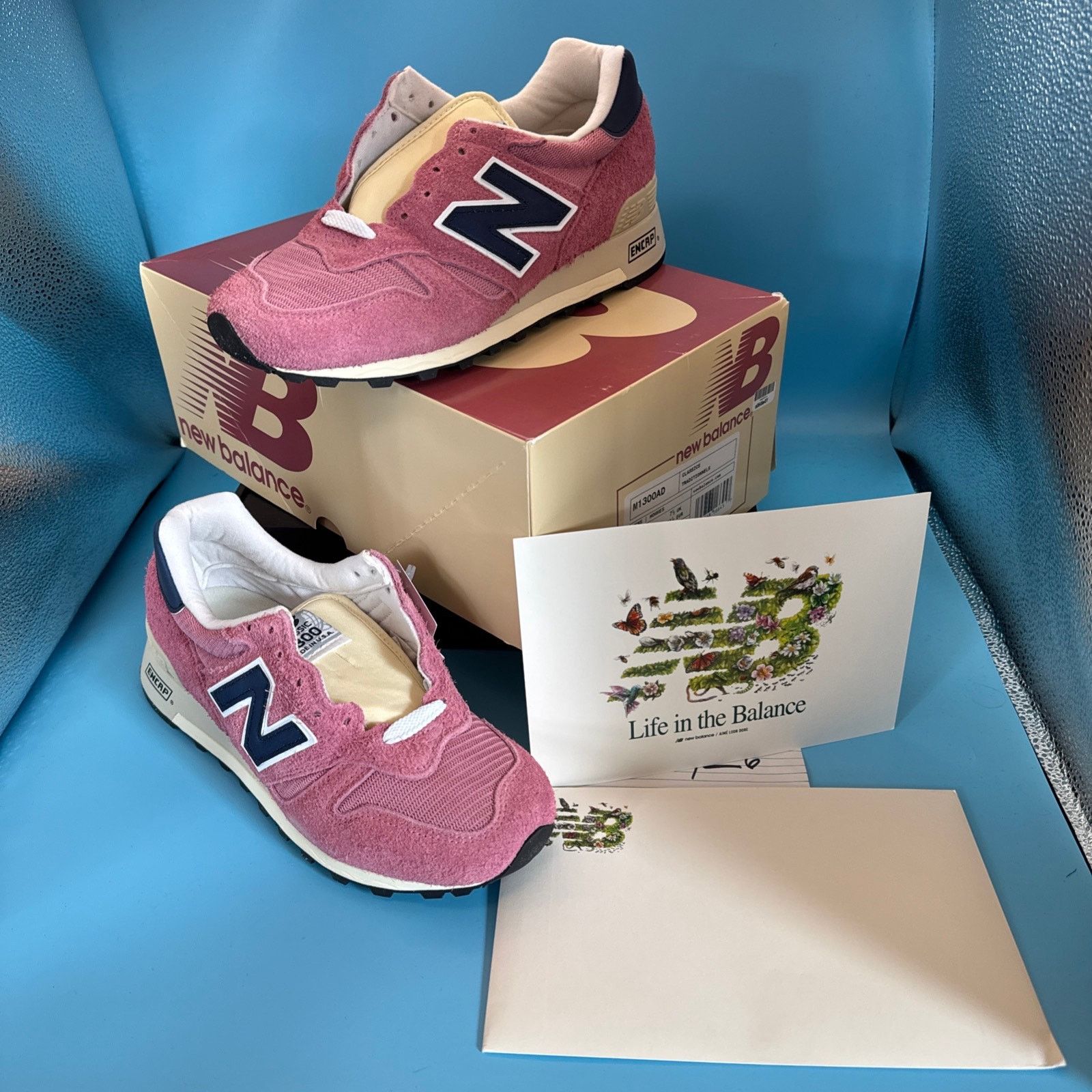 New Balance New Balance 1300 x Aime Leon Dore Pink m8 w9.5 Size US 8 / EU 41 - 1 Thumbnail