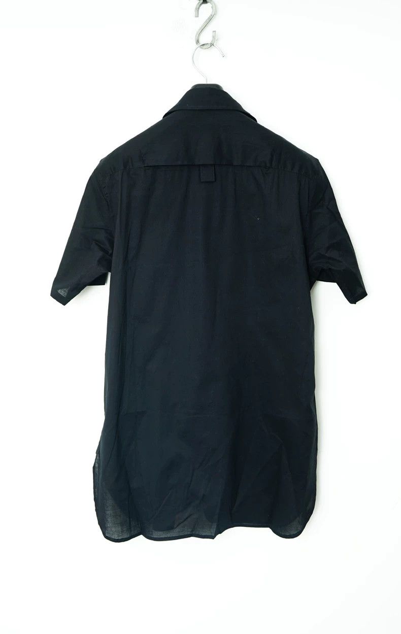 Yohji Yamamoto yohji yamamoto High Neck Short Sleeve Shirt 2503-Nextarrow Size US M / EU 48-50 / 2 - 7 Thumbnail
