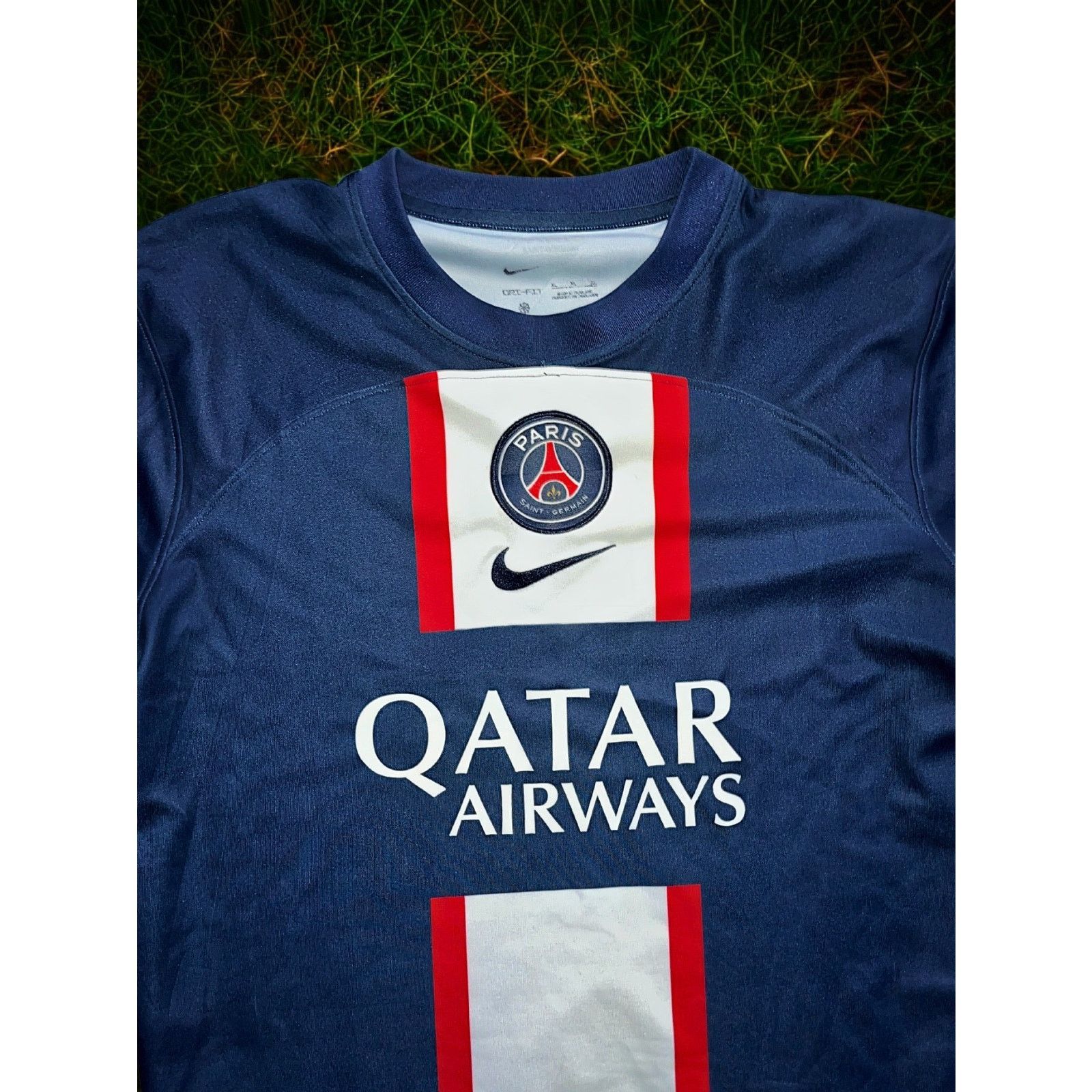 PSG Paris Saint-Germain Nike Long Sleeve Messi Jersey Sz. XL