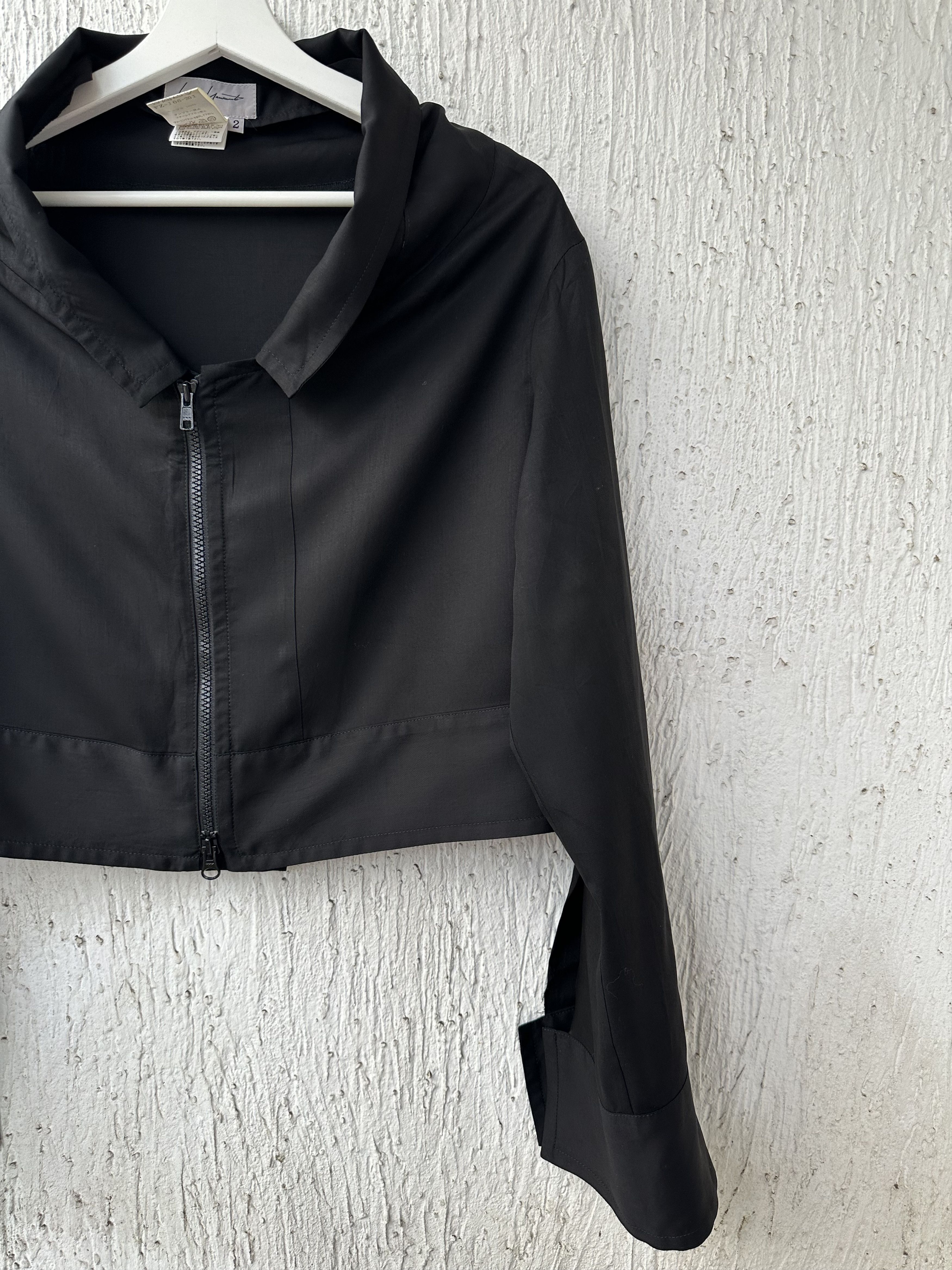 Yohji Yamamoto SS2004 cropped jacket Size M / US 6-8 / IT 42-44 - 2 Thumbnail