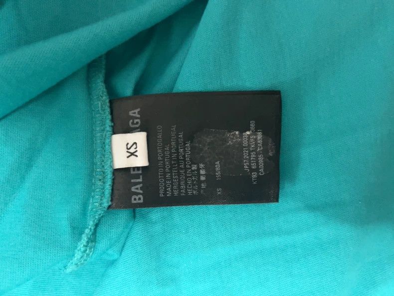 Balenciaga Balenciaga Destruction Mosaic Short Sleeve Size US XS / EU 42 / 0 - 4 Thumbnail