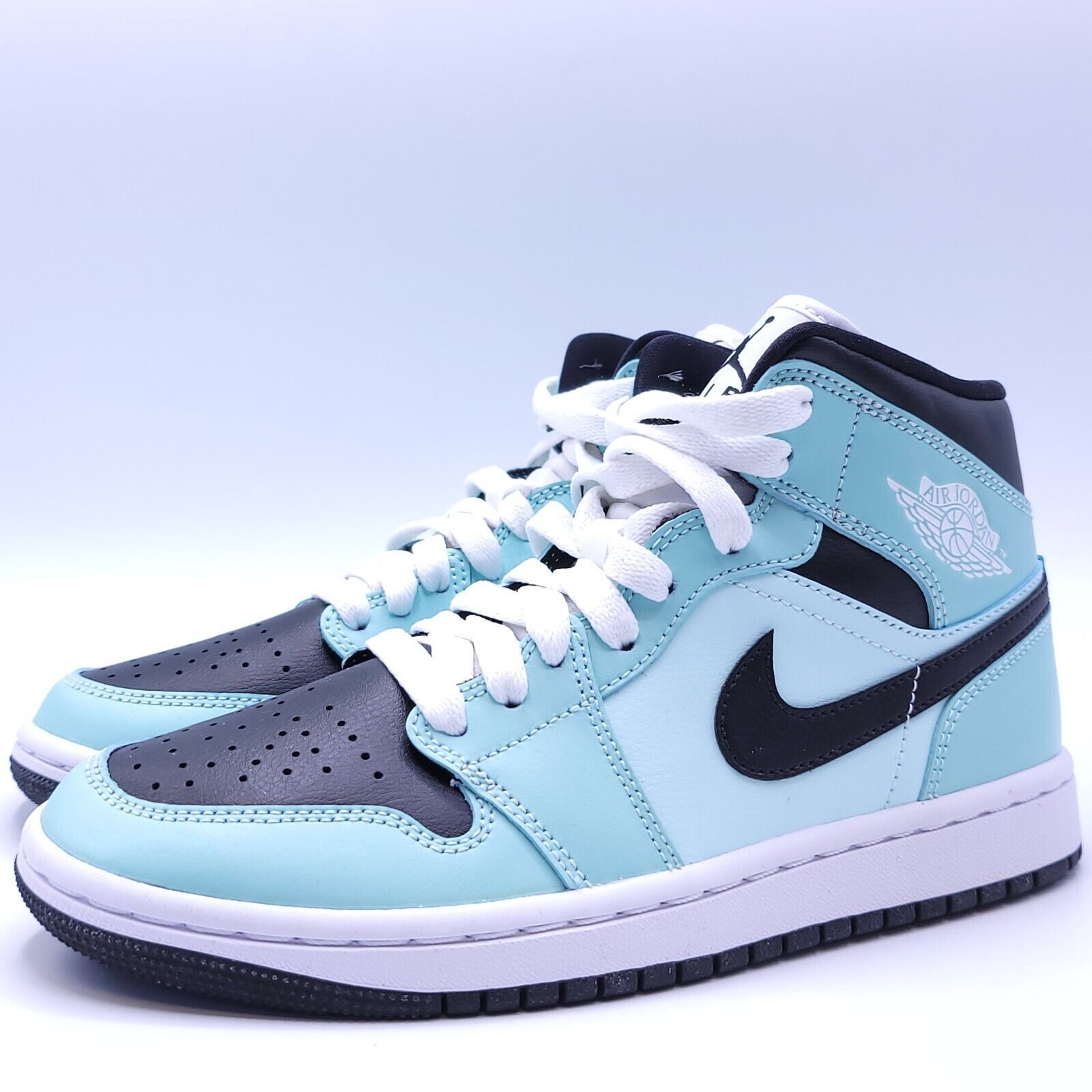 Nike Nike Air Jordan 1 Shoe Womens Size 6 BQ6472-300 Blue Black Size US 6 / IT 36 - 1 Thumbnail