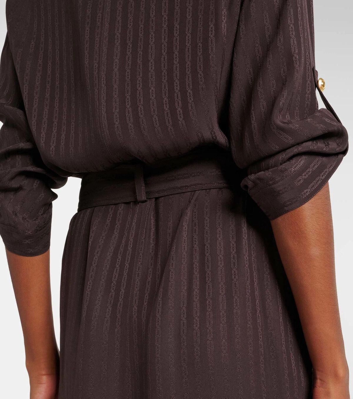 Tom Ford o1y0126 Maxi Dress in Dark Brown Size M / US 6-8 / IT 42-44 - 3 Thumbnail