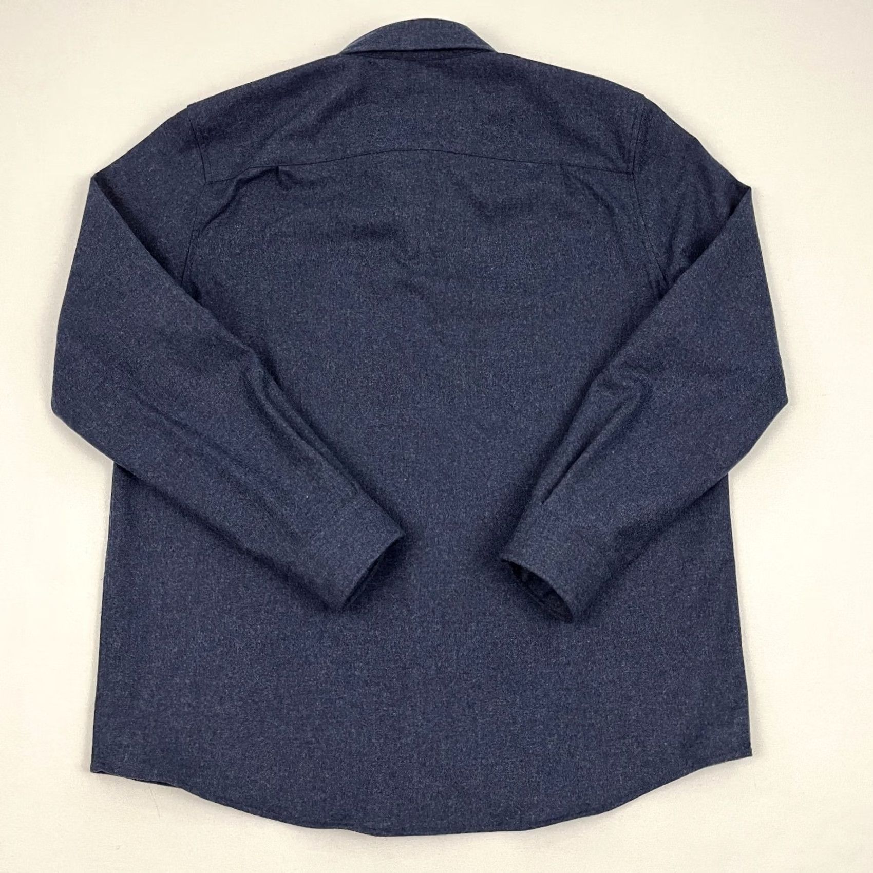 Pendleton Pendleton Trail Shirt Mens XL Fitted Blue Wool Suede Elbow Patch Western Hiking Size US XL / EU 56 / 4 - 7 Thumbnail