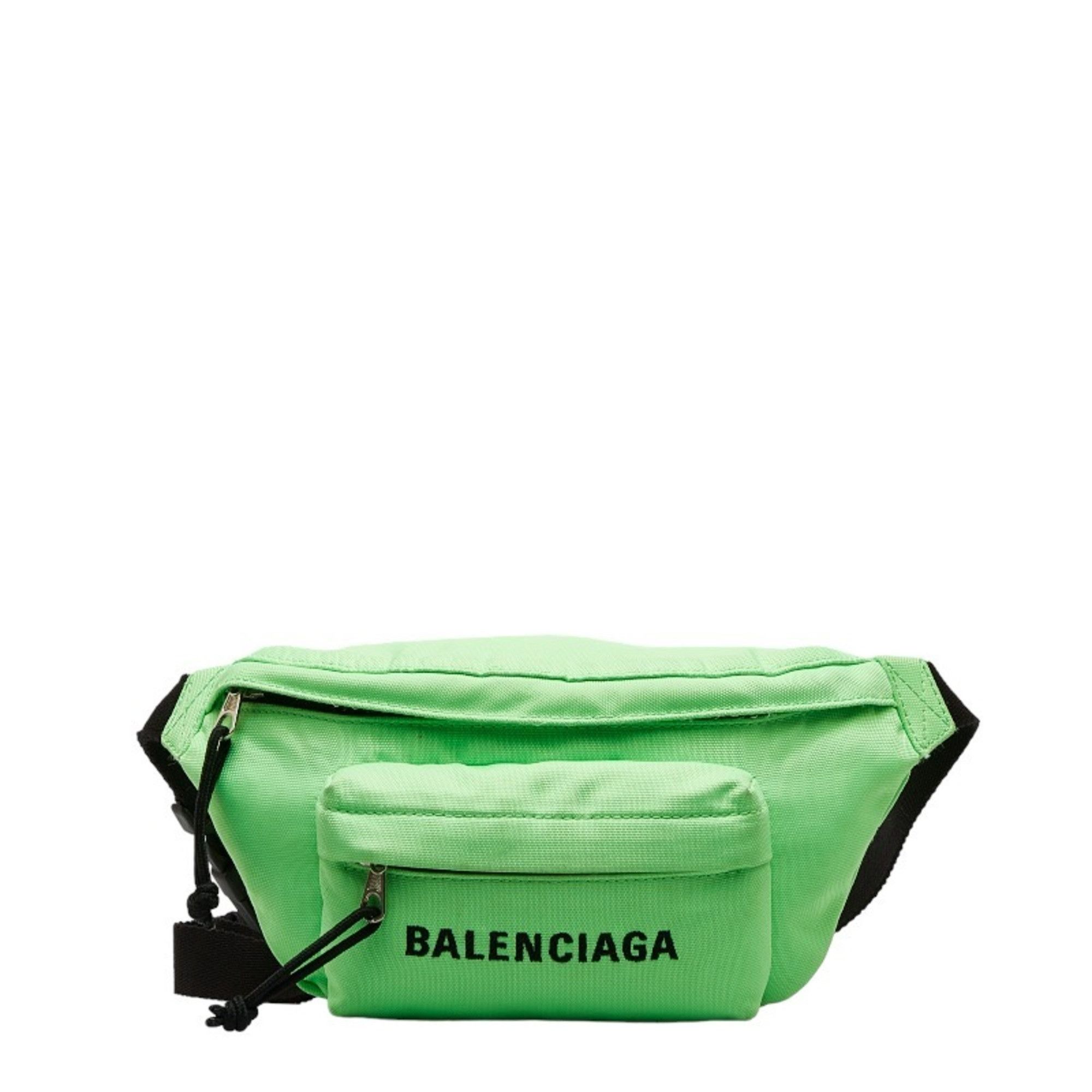 image of Balenciaga Waist Bag Body 569978 Light Green Nylon Women's Balenciaga