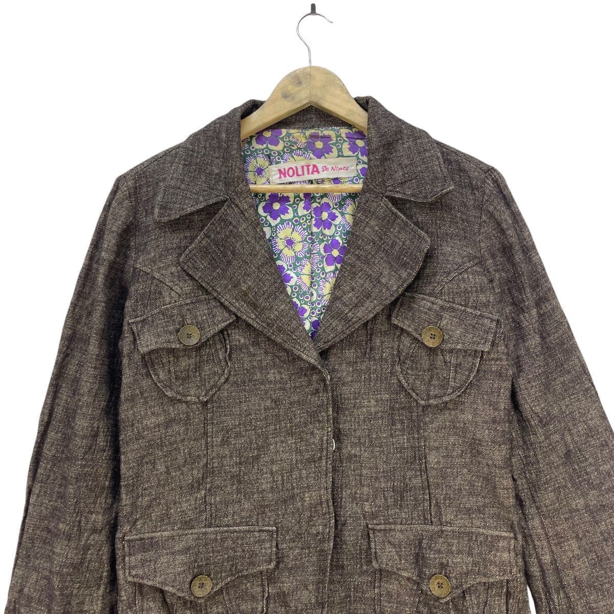 Designer × Japanese Brand NOLITA Lined Jacket Inspired Kapital Size M / US 6-8 / IT 42-44 - 4 Thumbnail