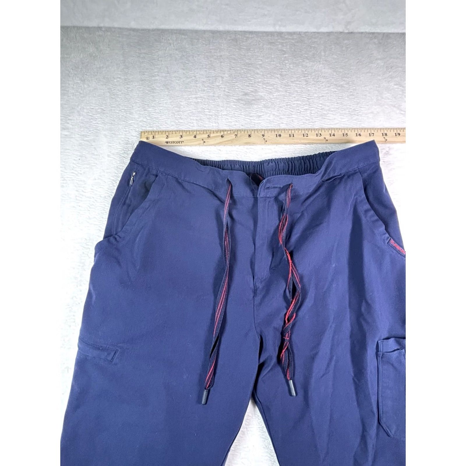 Ariat VINTAGE Ariat Pants Navy Blue Men Large Scrub Fit to Care Derham? Size US 33 - 5 Thumbnail