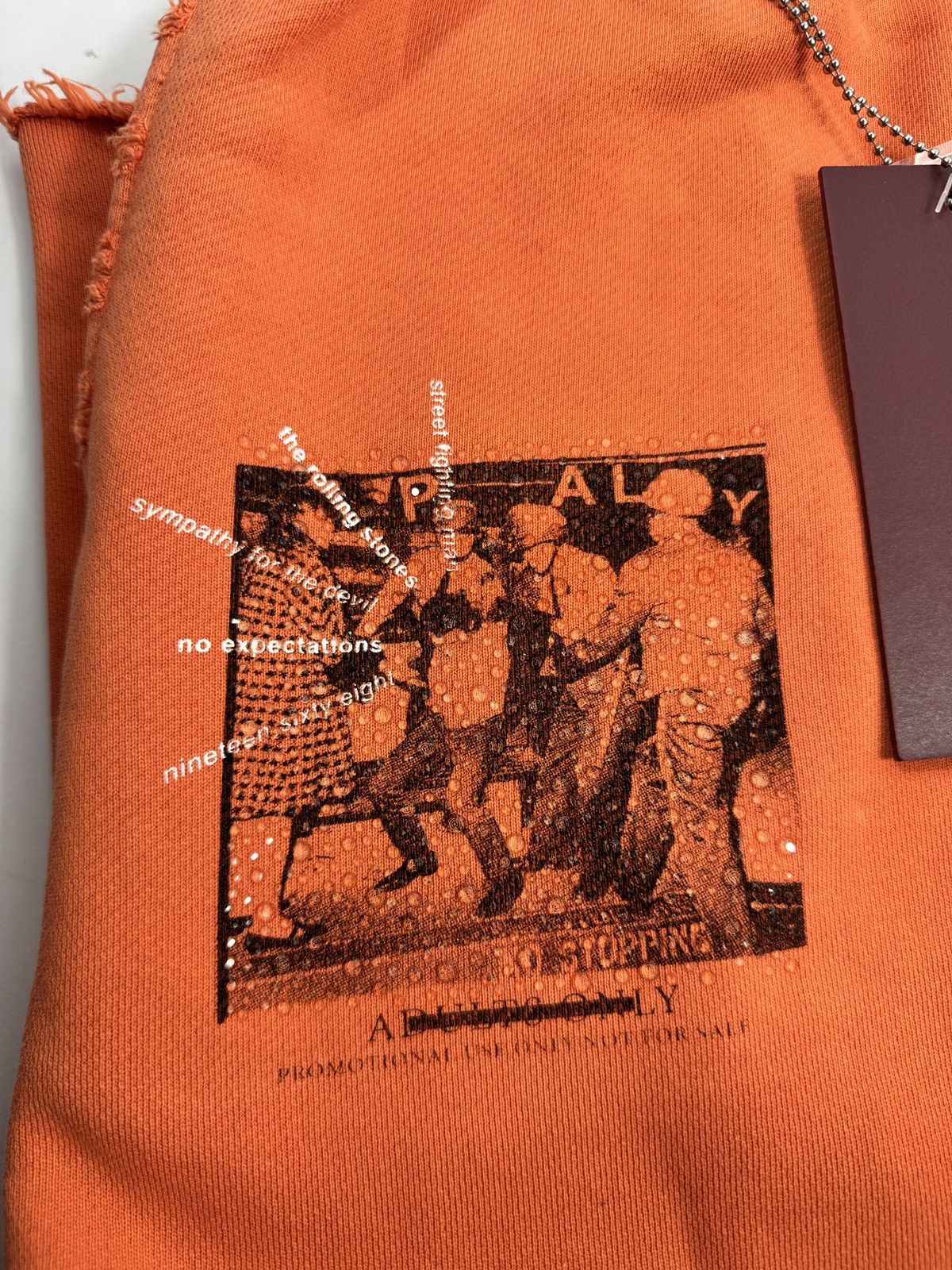Paly Hollywood STONES NO EXPECTATIONS ZIP HOODIE AND SWEATPANTS Size US XL / EU 56 / 4 - 3 Thumbnail