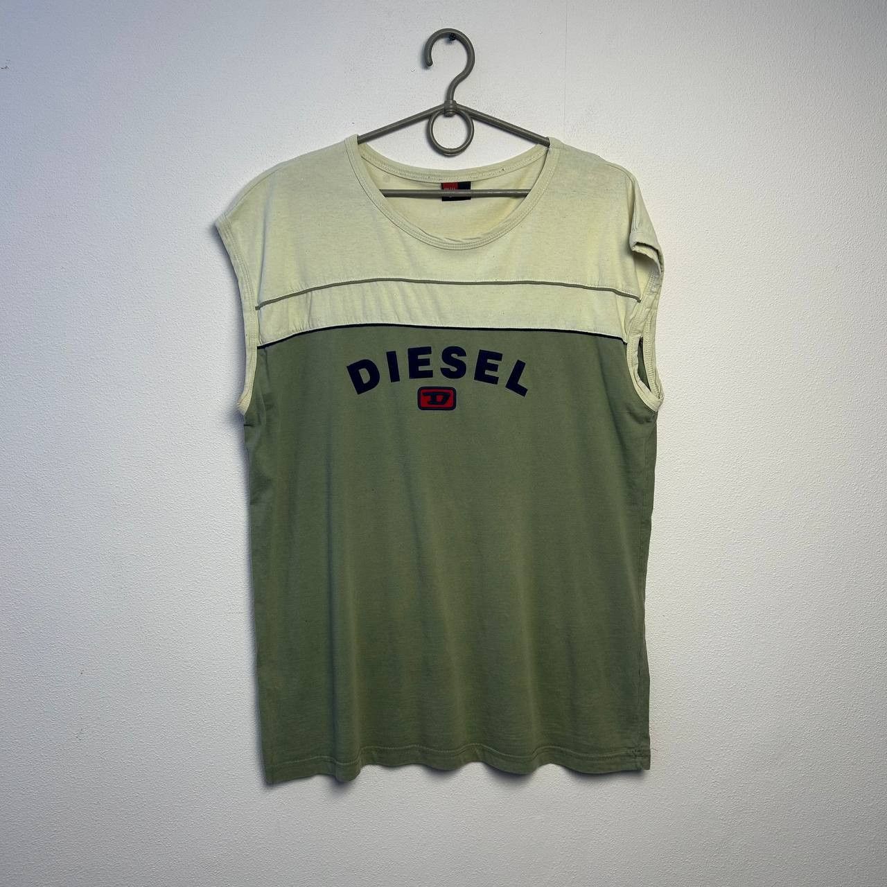 Diesel Vintage Diesel Big Logo streetwear y2k opium sleeveles Size US XXL / EU 58 / 5 - 1 Thumbnail
