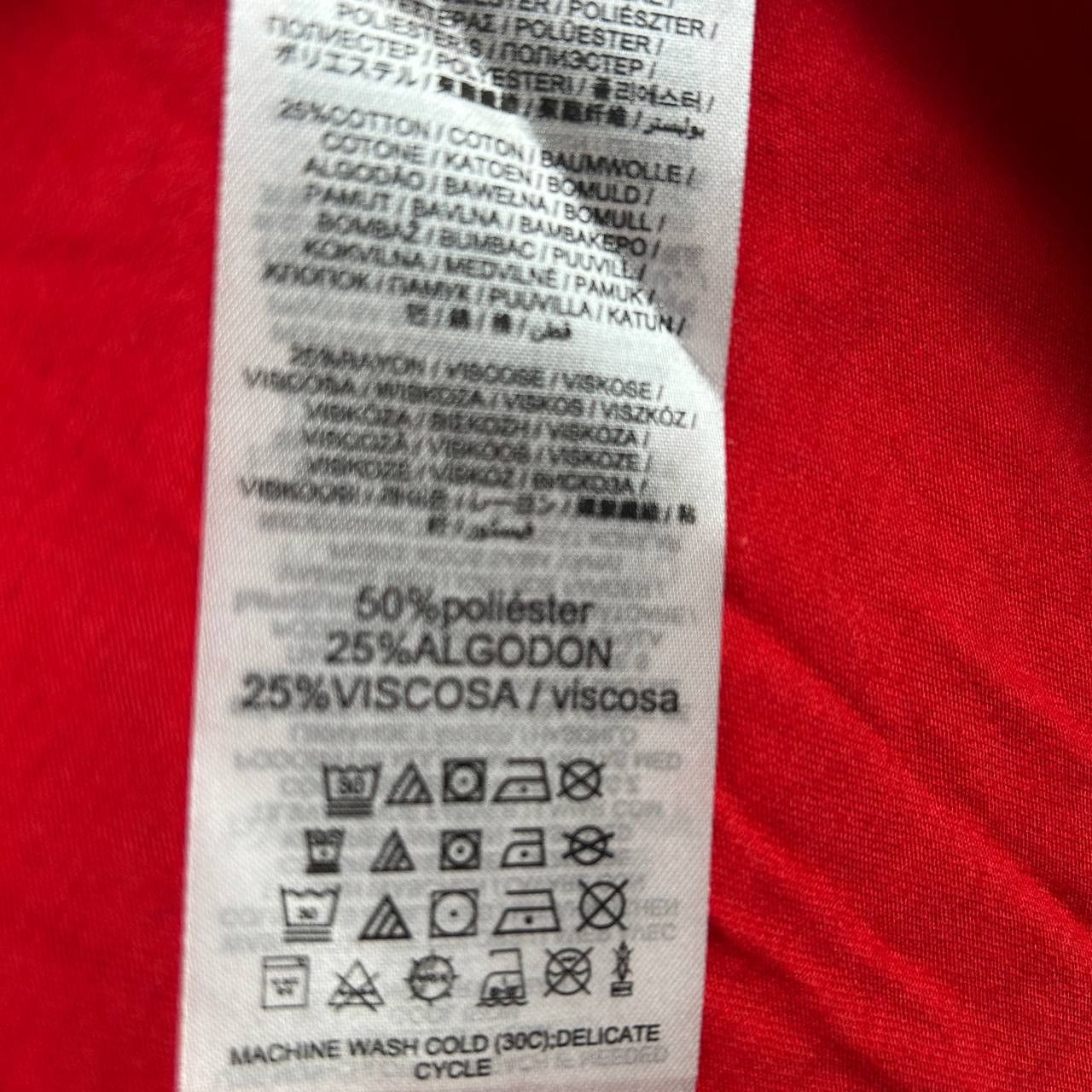 Nike Washington Nationals Shirt Women Medium Red V-Neck New M Size M / US 6-8 / IT 42-44 - 5 Thumbnail