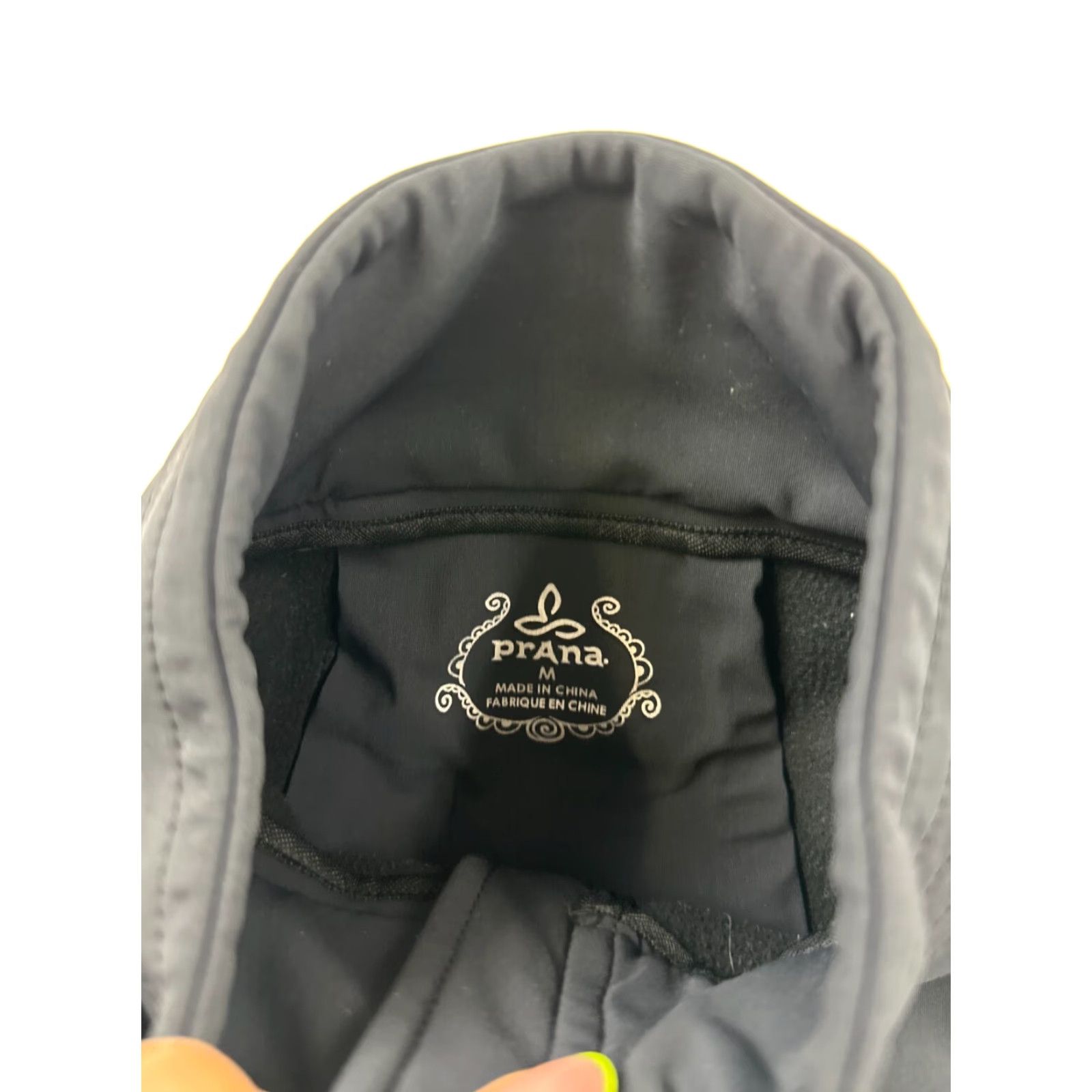 Prana VINTAGE prAna Jacket Women Medium Activewear Outdoor Fleece-Lined Navy Nylon Full Zip Fall Winter Size M / US 6-8 / IT 42-44 - 5 Thumbnail