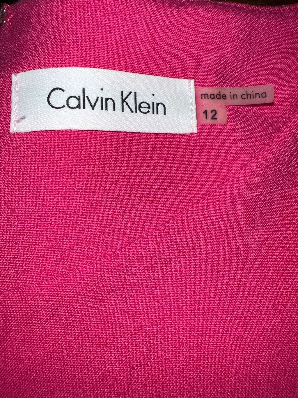 Calvin Klein Calvin Klein Women's Dress Black Pink 12 Size XL / US 12-14 / IT 48-50 - 6 Thumbnail