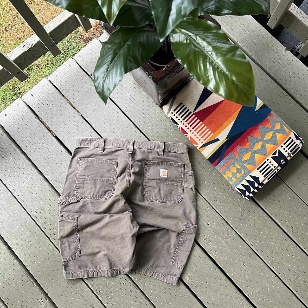 Carhartt × Vintage Vintage Y2K Carhartt Shorts Size US 36 / EU 52 - 3 Thumbnail