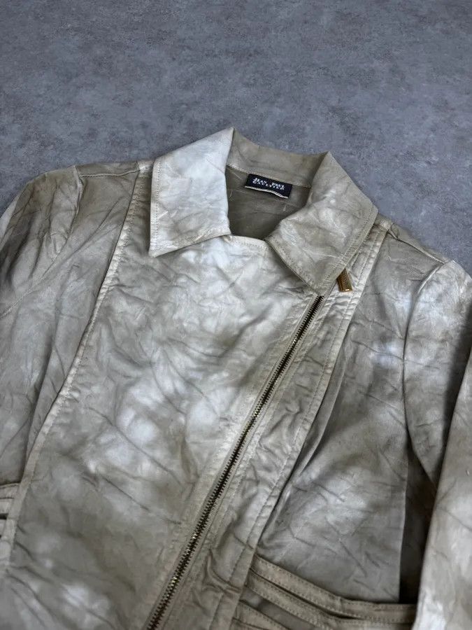 Jean Paul Gaultier SS2004 Jean Paul Gaultier Creamy Brut Asymmetrical Bondage Jacket Size S / US 4 / IT 40 - 5 Thumbnail