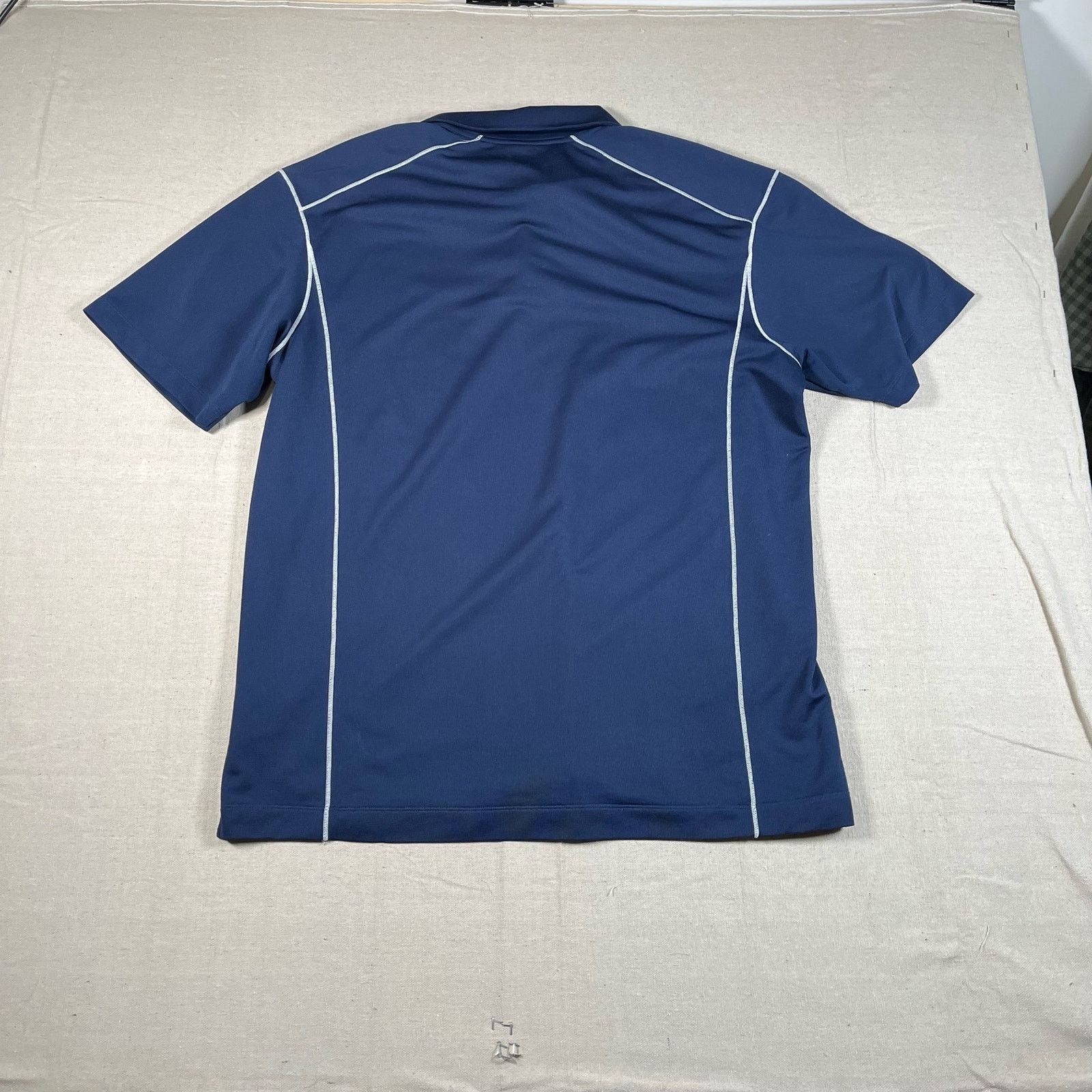 Nike Vintage Y2K Nike Golf Polo Navy Blue Mens XL Size US XL / EU 56 / 4 - 2 Thumbnail