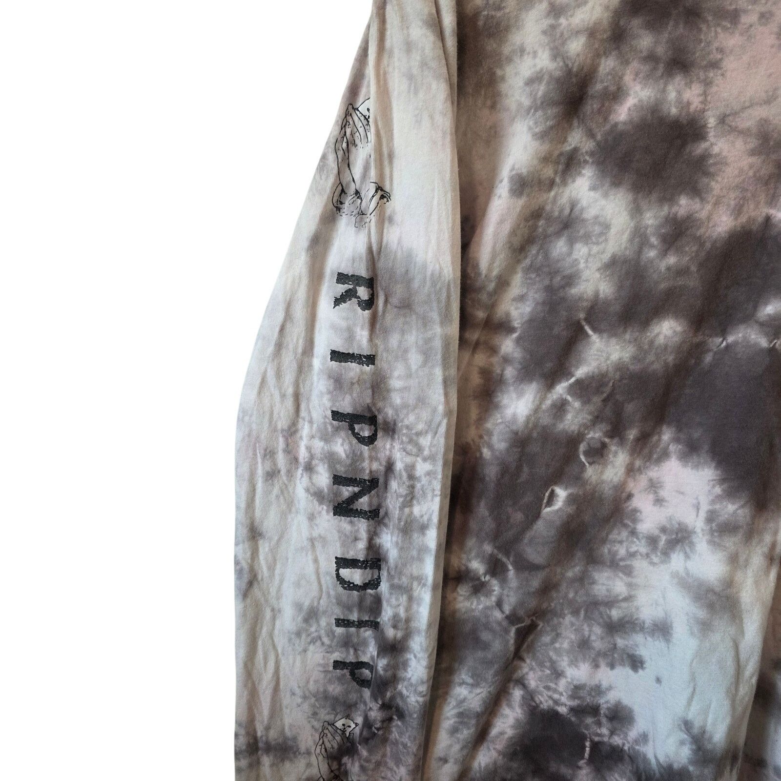 RIPNDIP RipnDip Lord Nermal Tie Dye Pocket Long Sleeve Tee Large Size US L / EU 52-54 / 3 - 2 Thumbnail