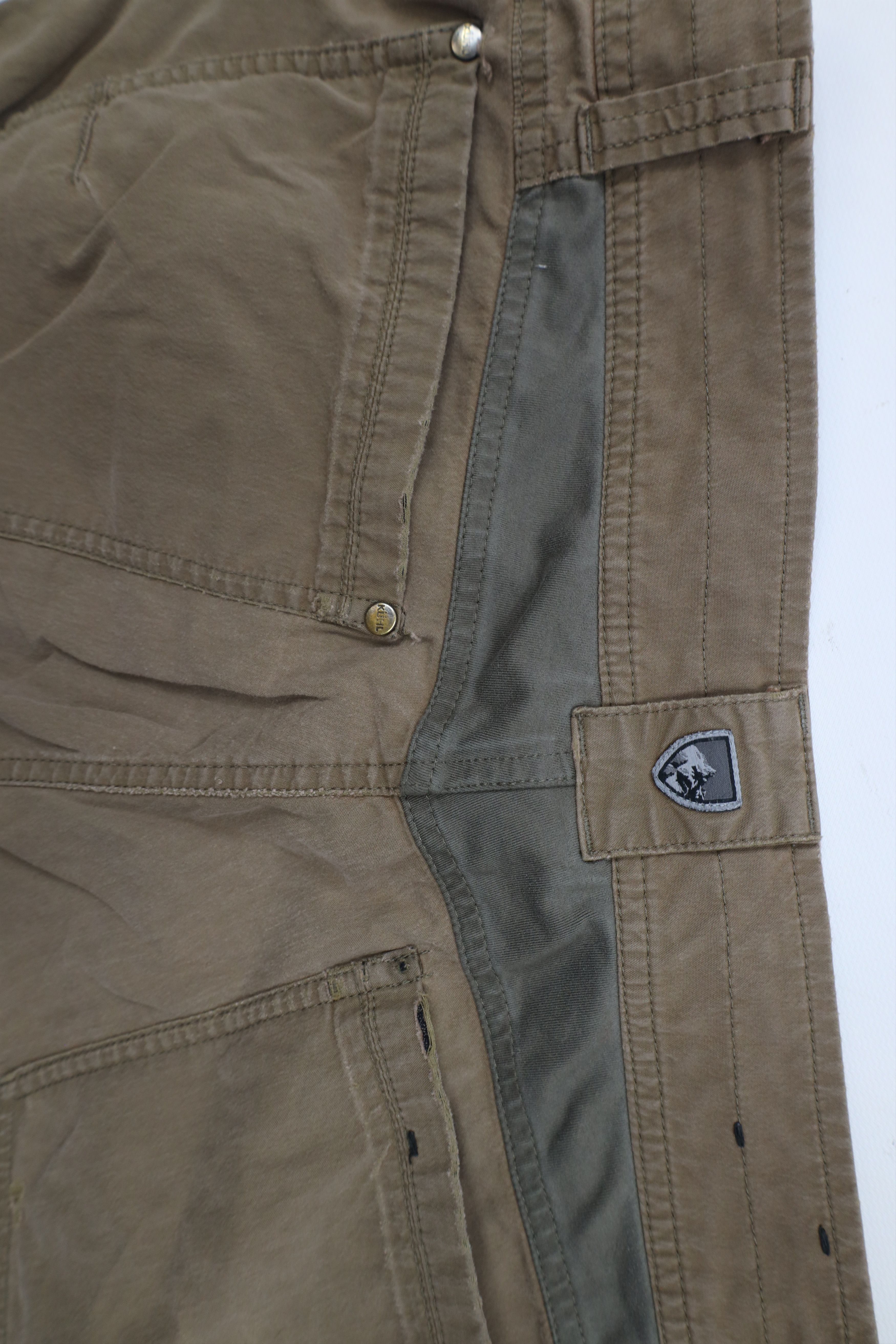 Kuhl × Vintage Kuhl Mountain Distressed Radikl Stretch Hiking Trail Pants Size US 32 / EU 48 - 16 Thumbnail