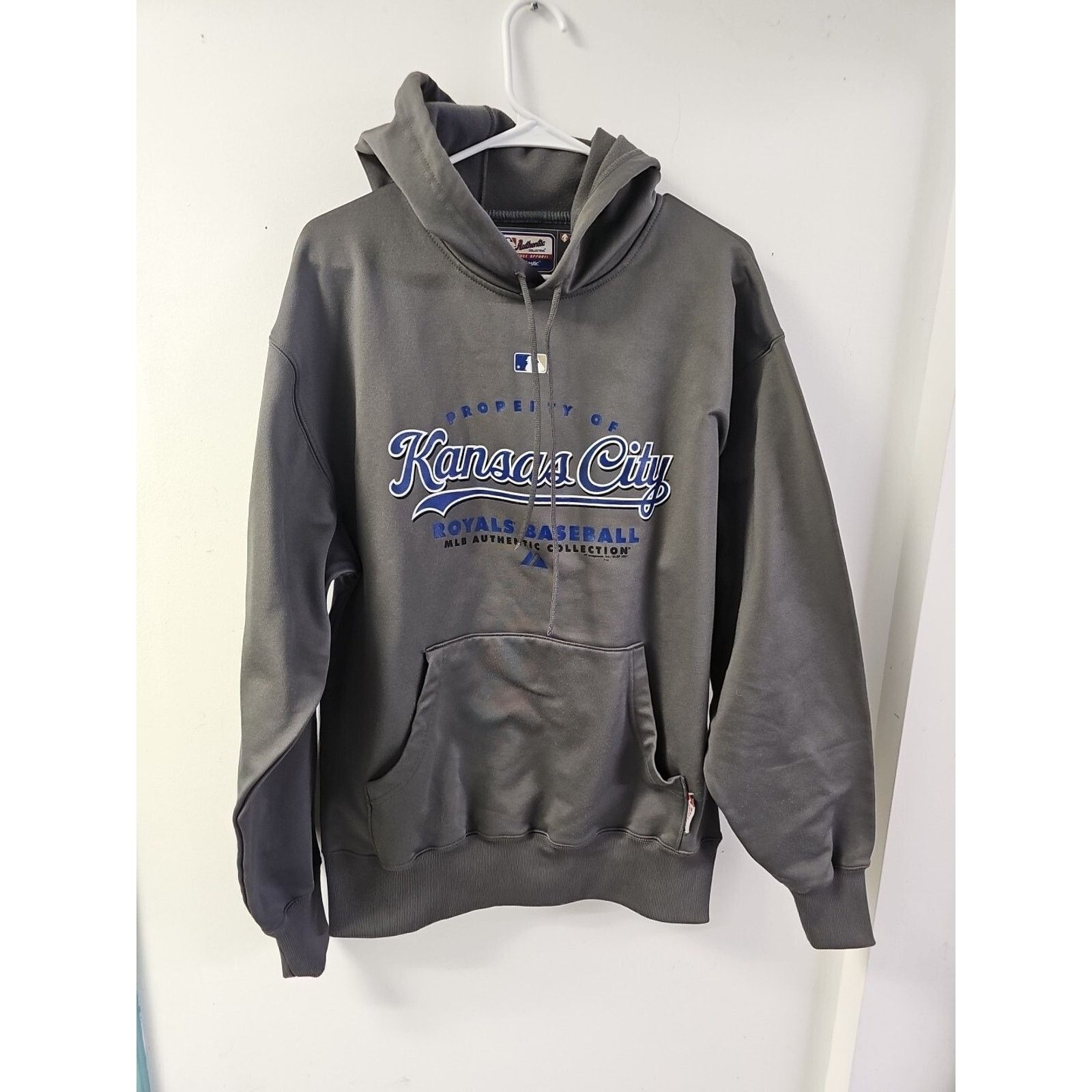 Majestic Kansas City Baseball Hoodie MLB Men’s Size M “Authentic" Size US M / EU 48-50 / 2 - 1 Thumbnail