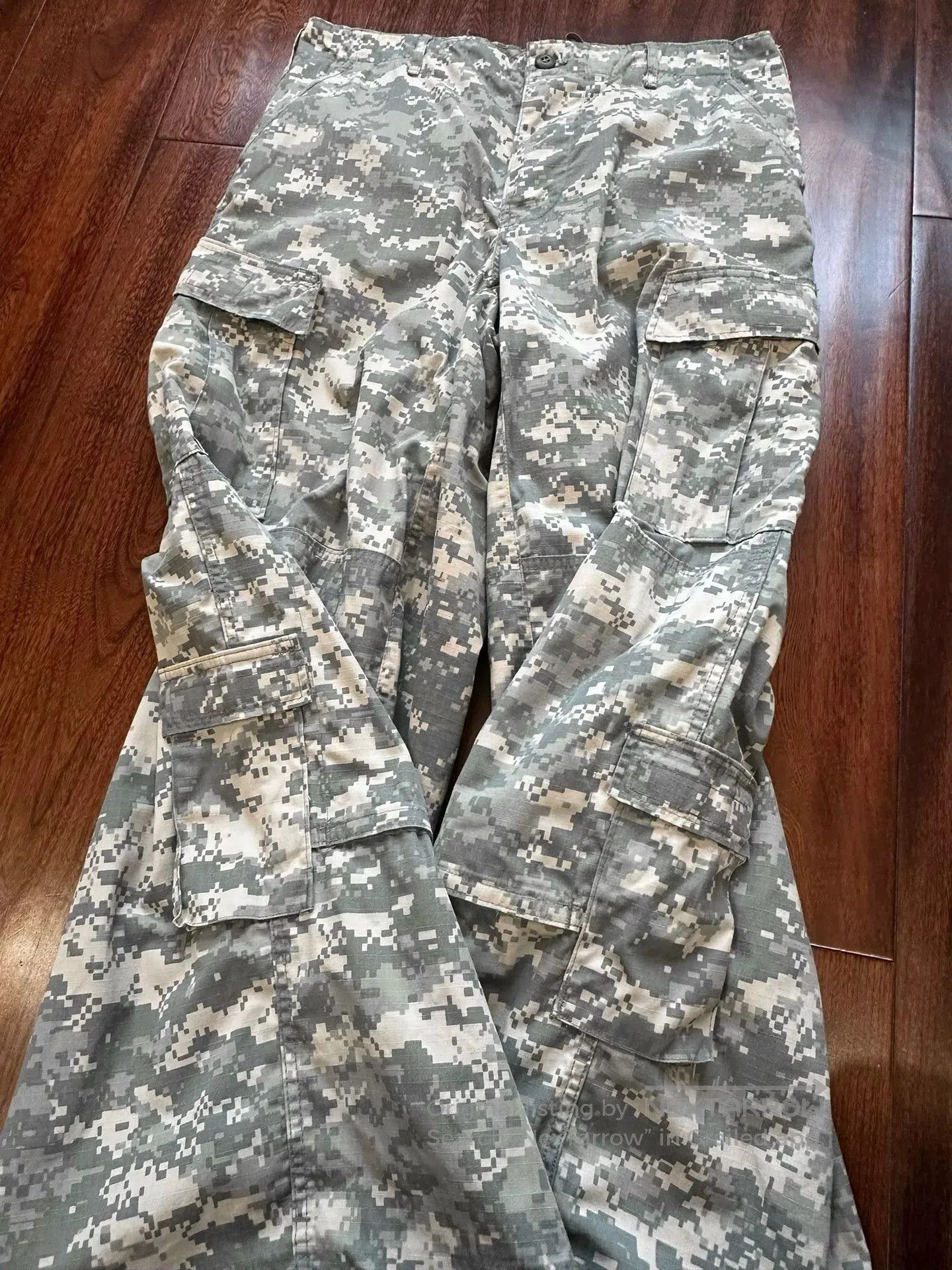 Vintage Vintage Military Digital Camo Cargo Pants. Size US 34 / EU 50 - 3 Thumbnail