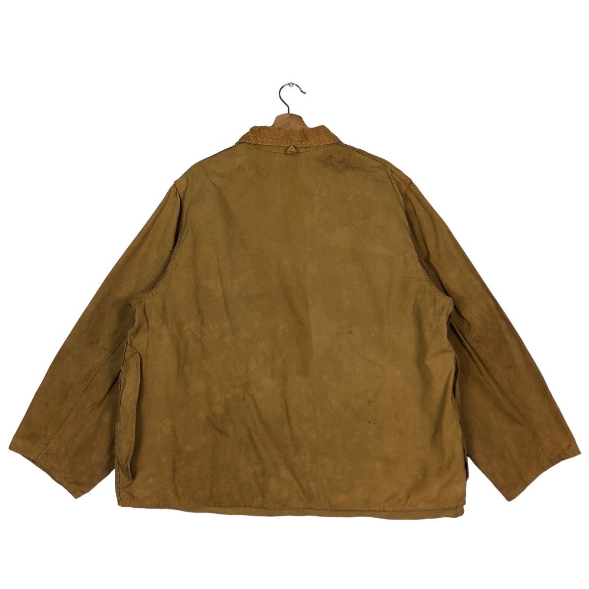Japanese Brand 🔥Vtg Chore Duck Canvas Chore Jacket Redhead Punk Tartan Size US XL / EU 56 / 4 - 8 Thumbnail