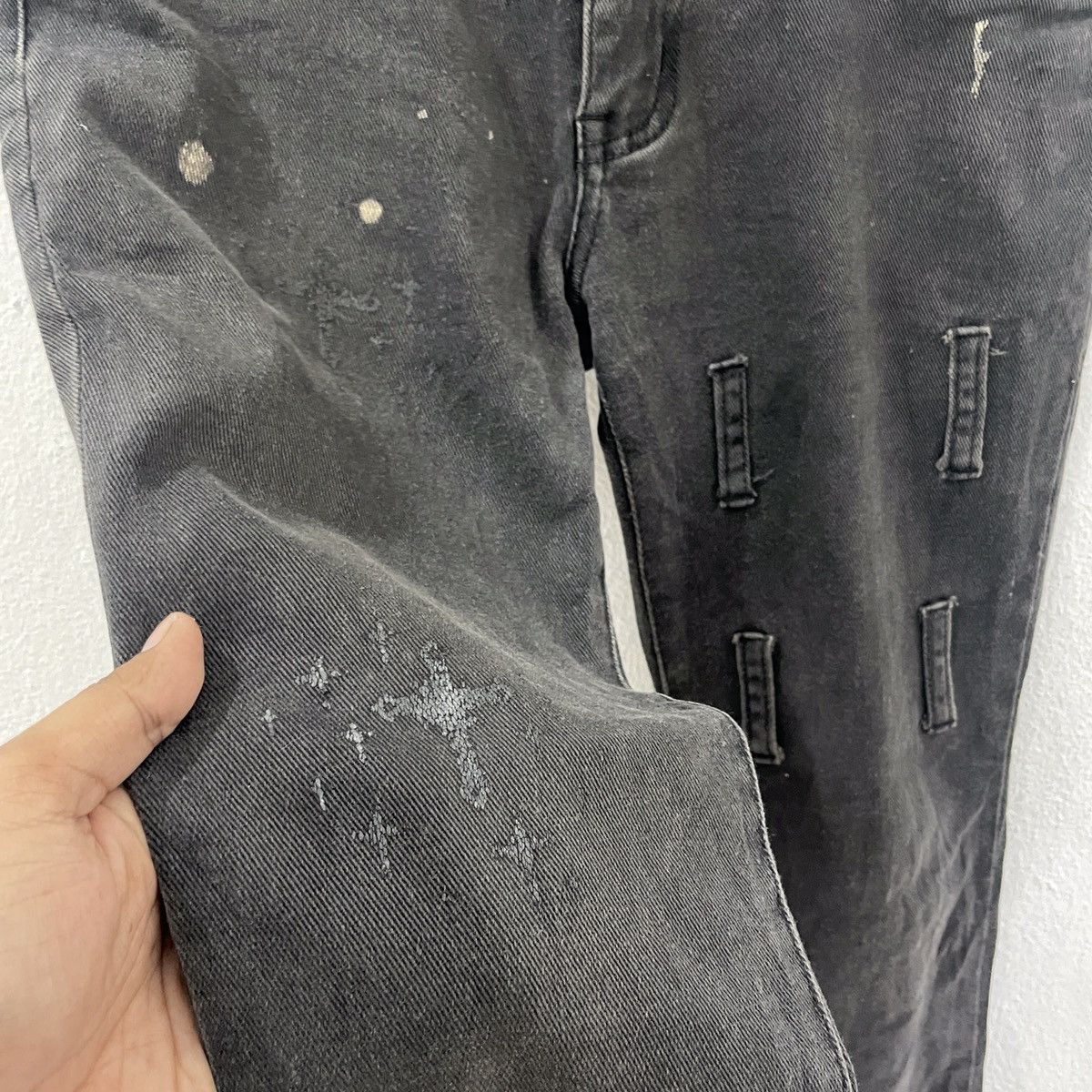 Seditionaries Vintage Hide Rock Design Punk Style Denim Size 30" / US 8 / IT 44 - 5 Thumbnail