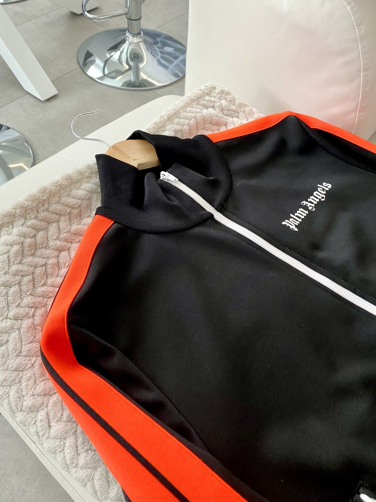 Palm Angels RARE neon orange Palm Angels Zipped Sweatshirt Track Jacket Size US S / EU 44-46 / 1 - 2 Thumbnail