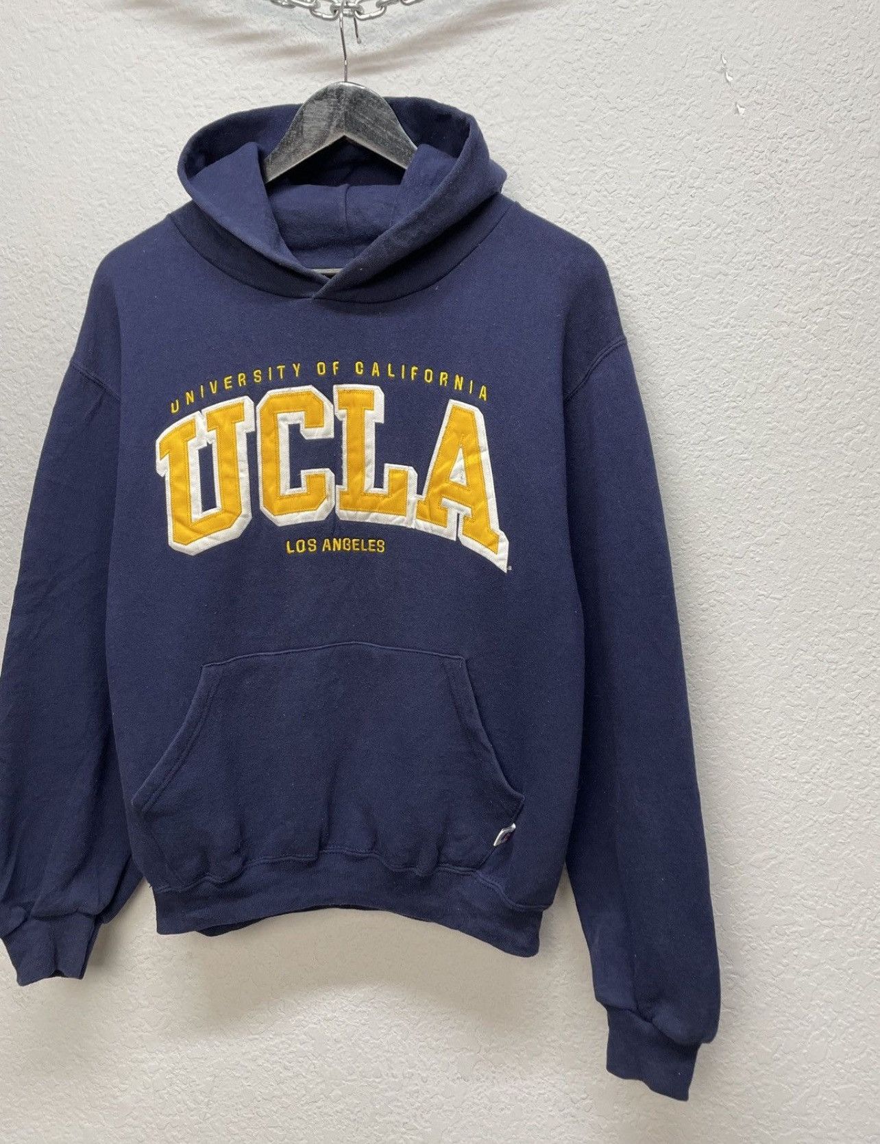 Russell Athletic Vintage 90s Russel Atletic UCLA University Boxy Fit Hoodie Size US S / EU 44-46 / 1 - 4 Thumbnail