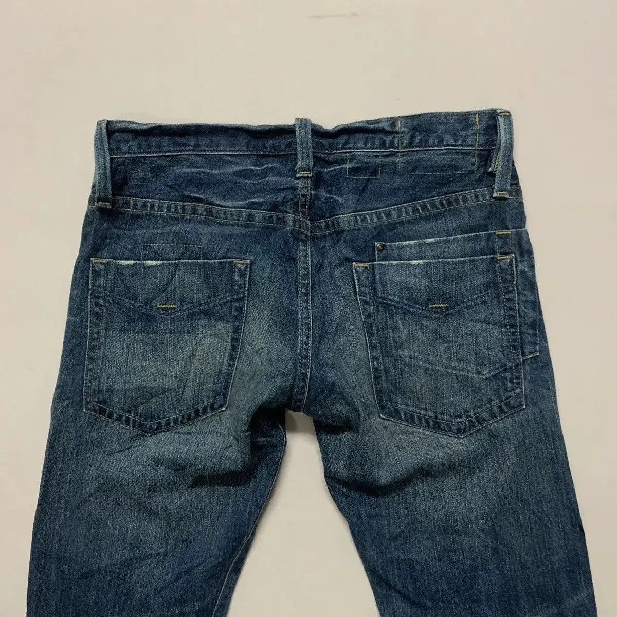 Avirex Avirex Jean Nice Fading Denim W32 L32 Distressed Ripped Pant Size US 32 / EU 48 - 11 Thumbnail