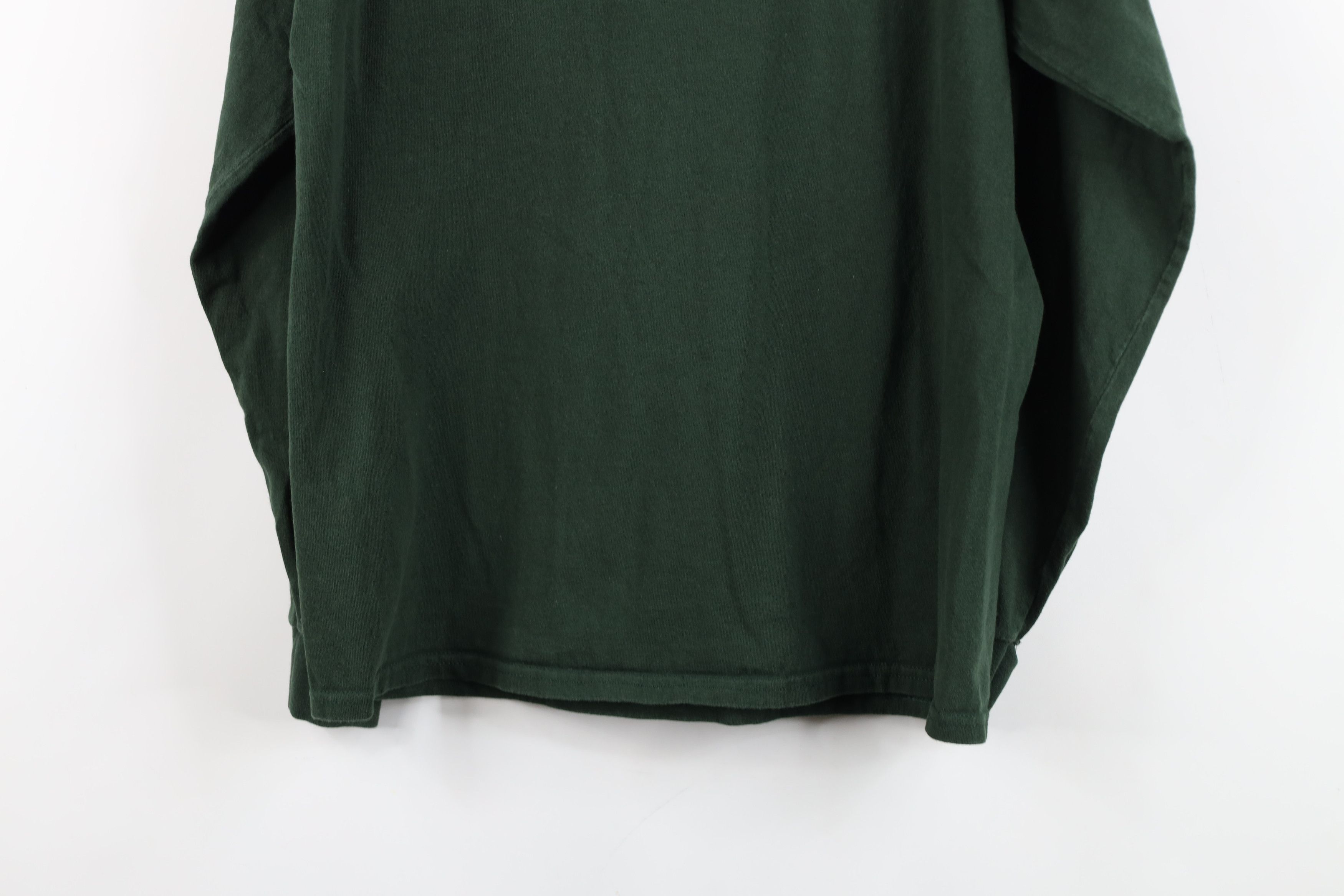 Vintage Vintage 90s Y2K Streetwear Blank Cotton Long Sleeve T-Shirt Size US M / EU 48-50 / 2 - 13 Thumbnail