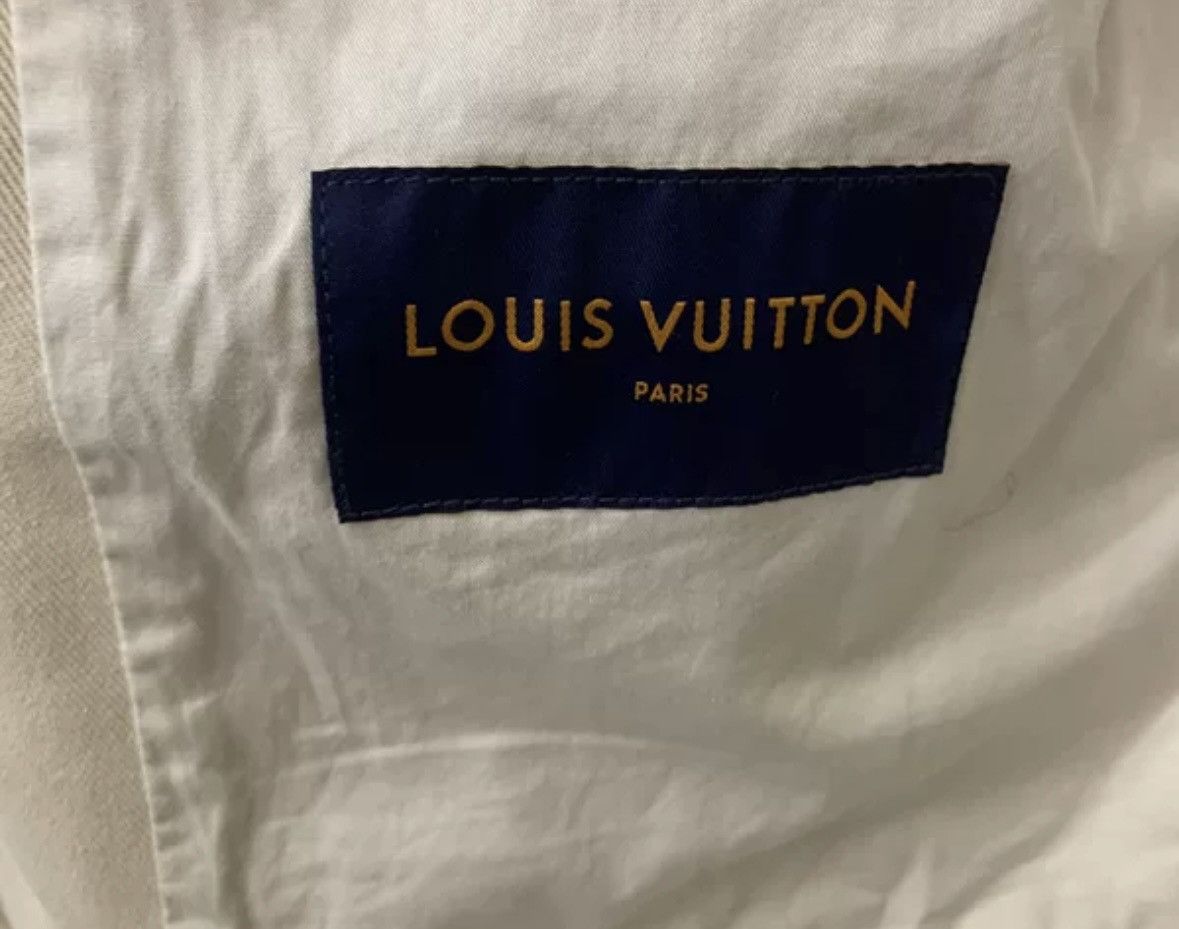 Louis Vuitton Louis Vuitton New relief full print logging denim jacket Size US S / EU 44-46 / 1 - 3 Thumbnail