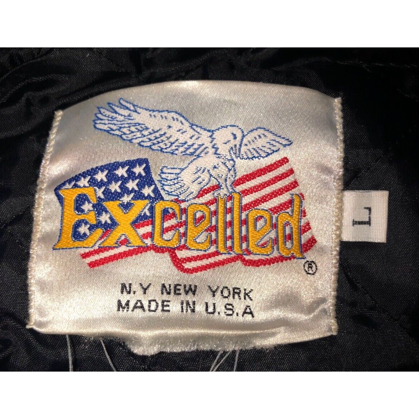 Vintage VINTAGE Excelled Mens Black Leather Snap Button Jacket Size Large USA Made Size US L / EU 52-54 / 3 - 5 Thumbnail